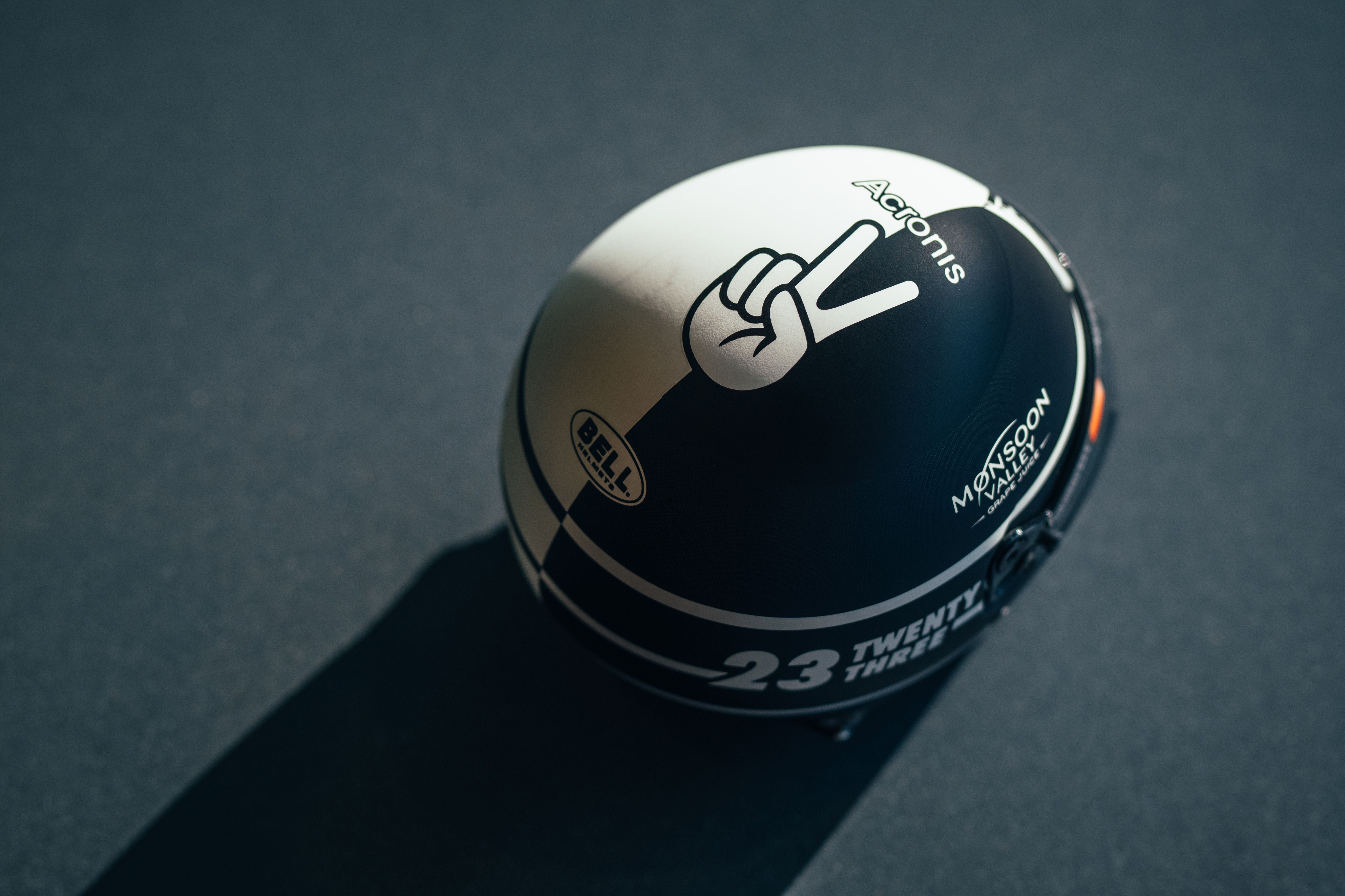 The mini helmet allows us to get up close.