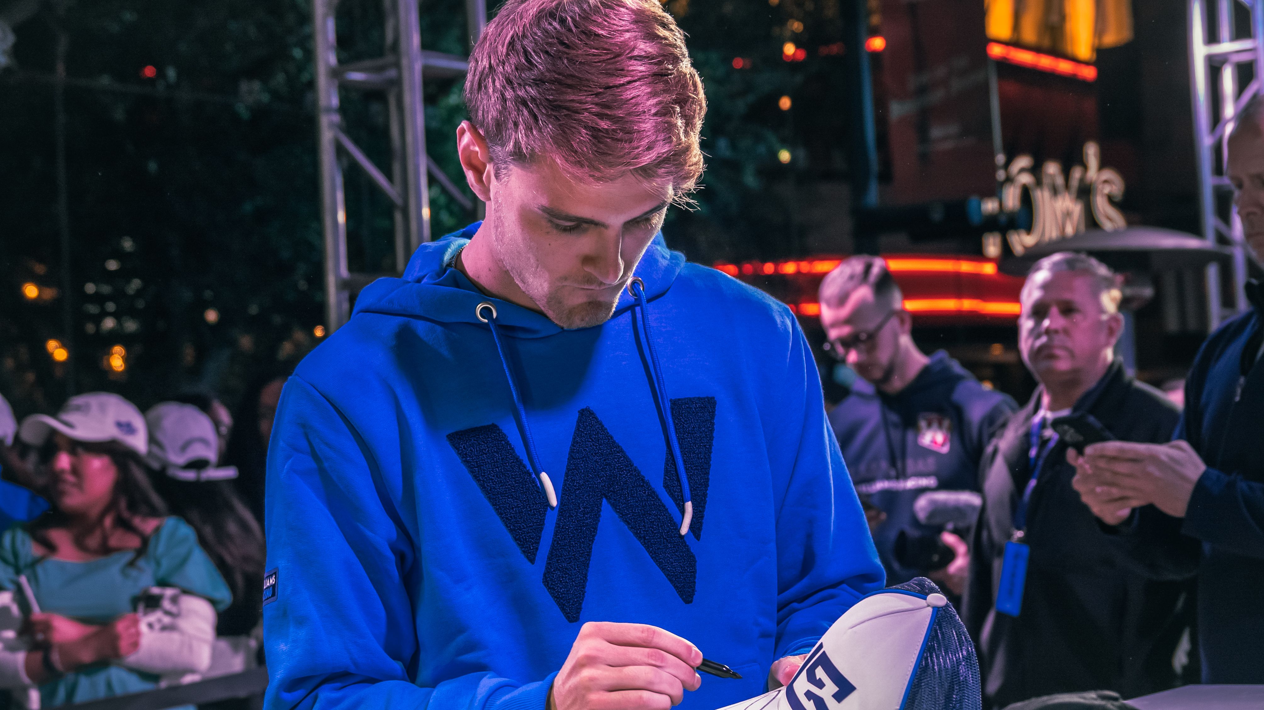 Followed by Logan on Tuesday.