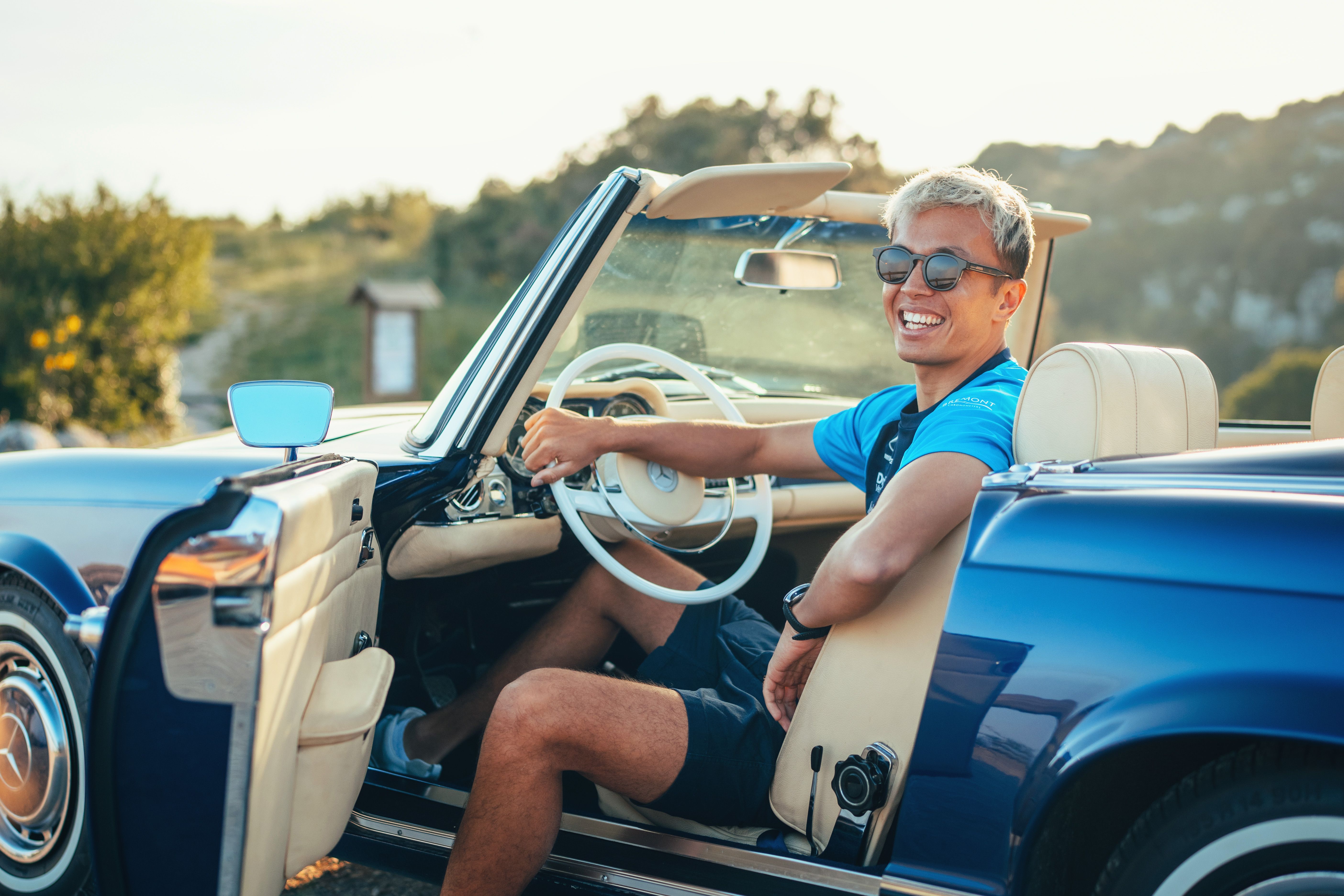 Alex’s turn to play tour guide in Monaco.