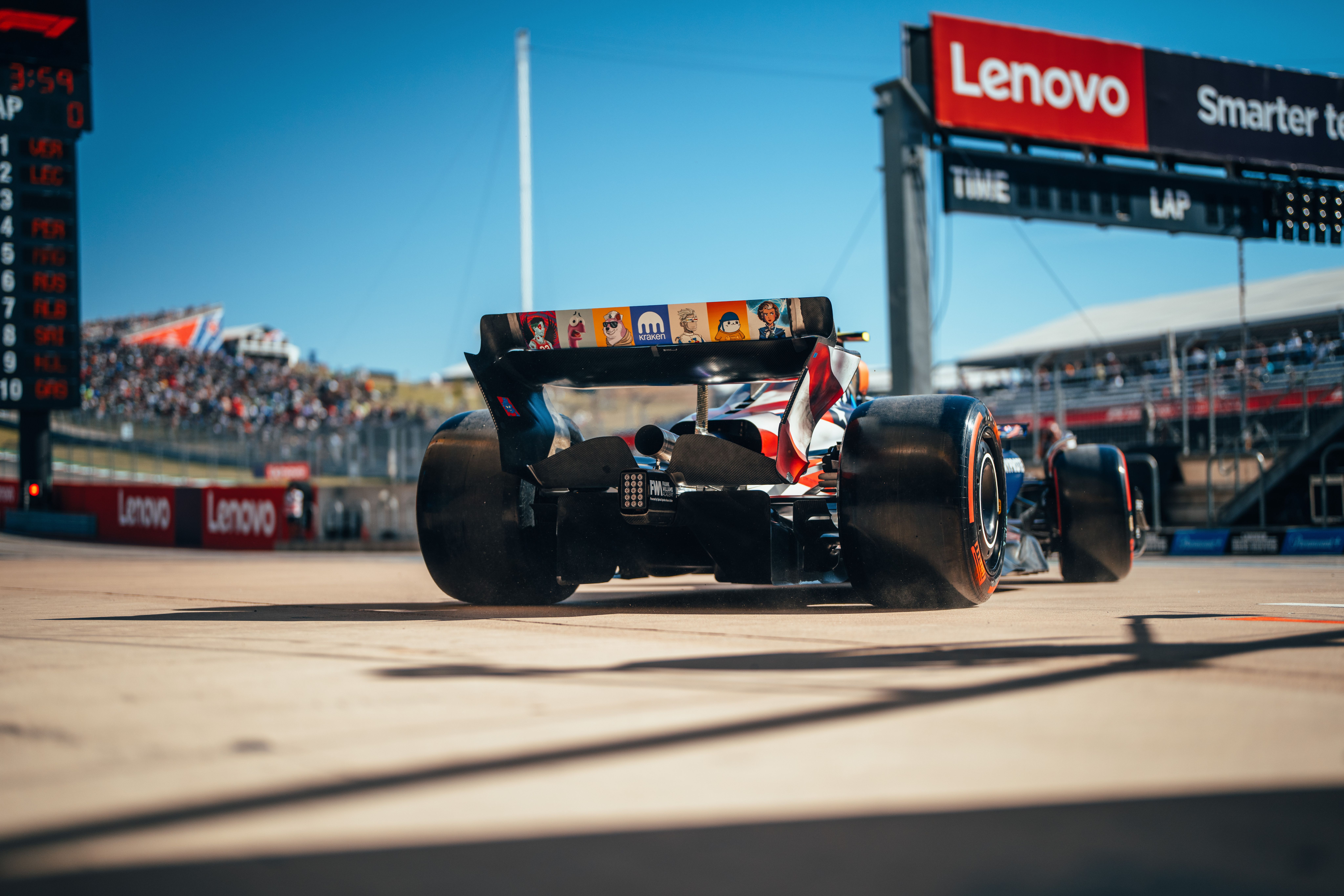 Racing the stopwatch.