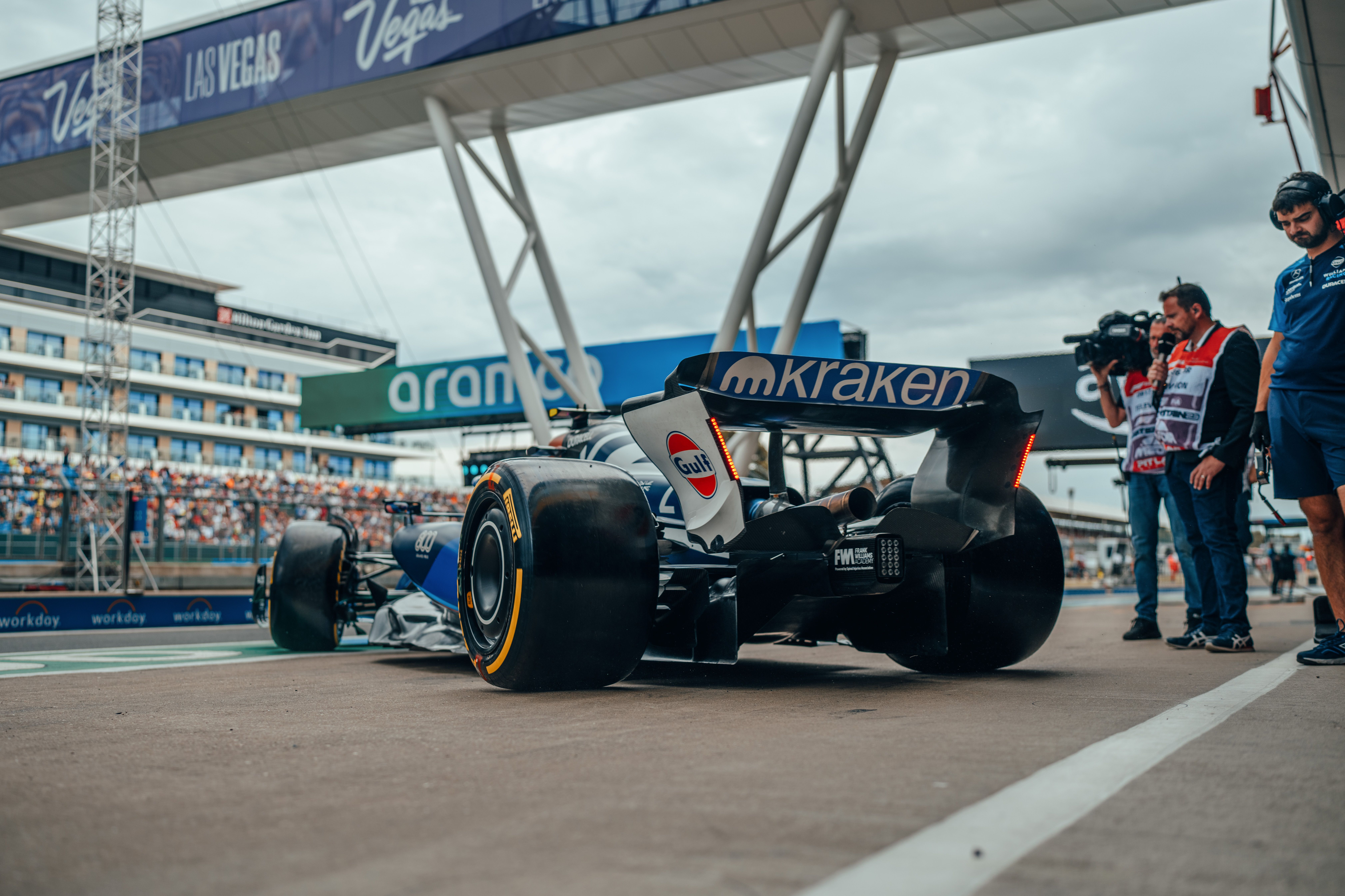 Logan gets the wheels in motion.