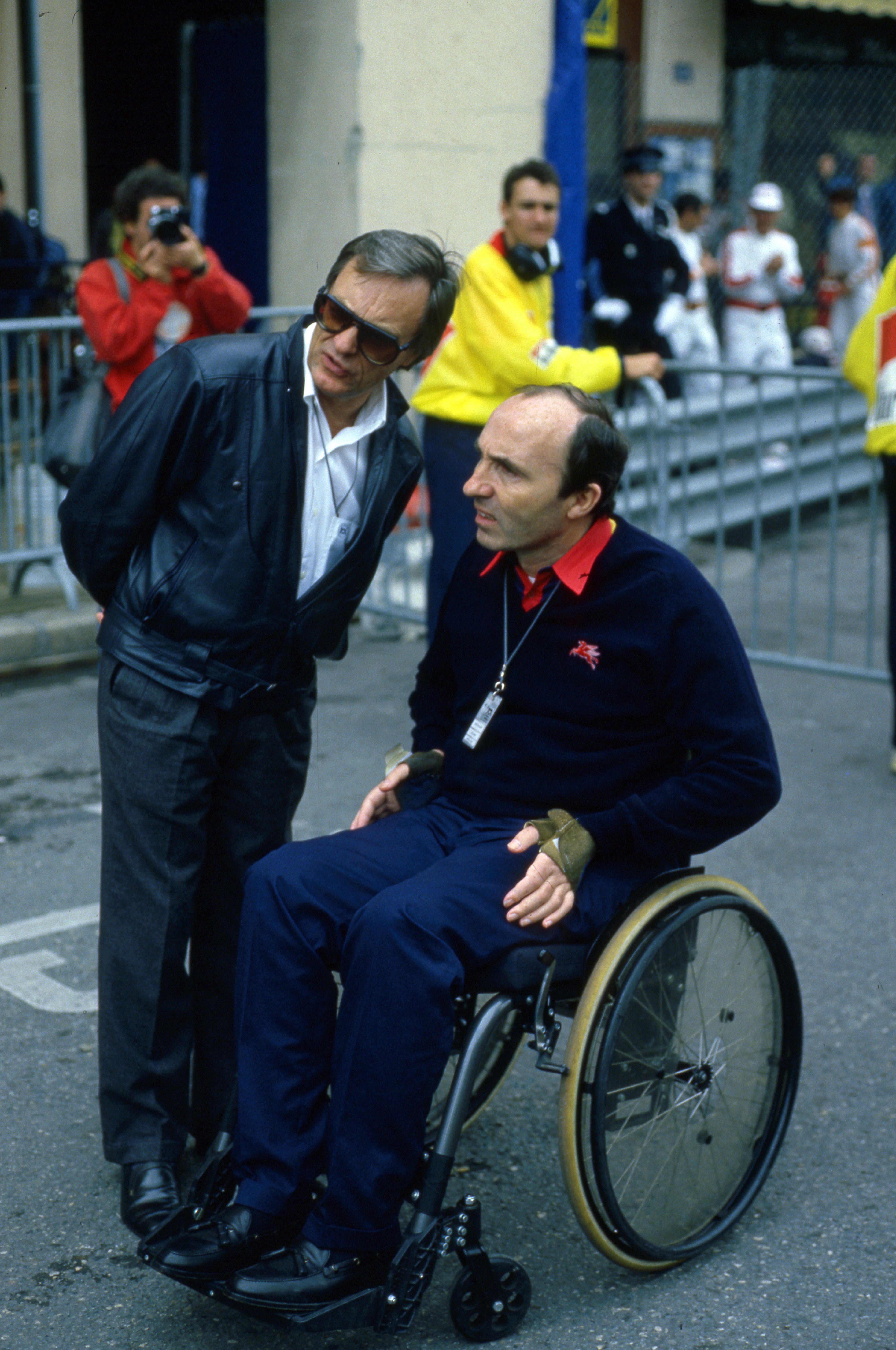 The boss and Bernie.