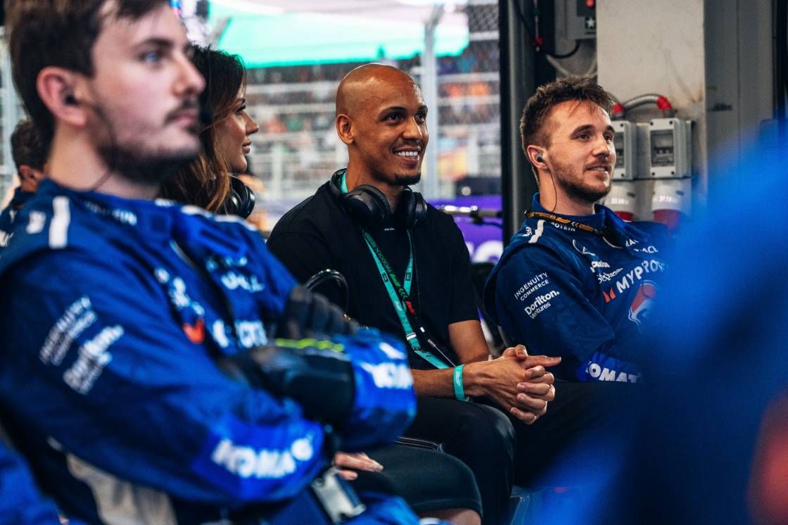 Fabinho joined the team in Jeddah.