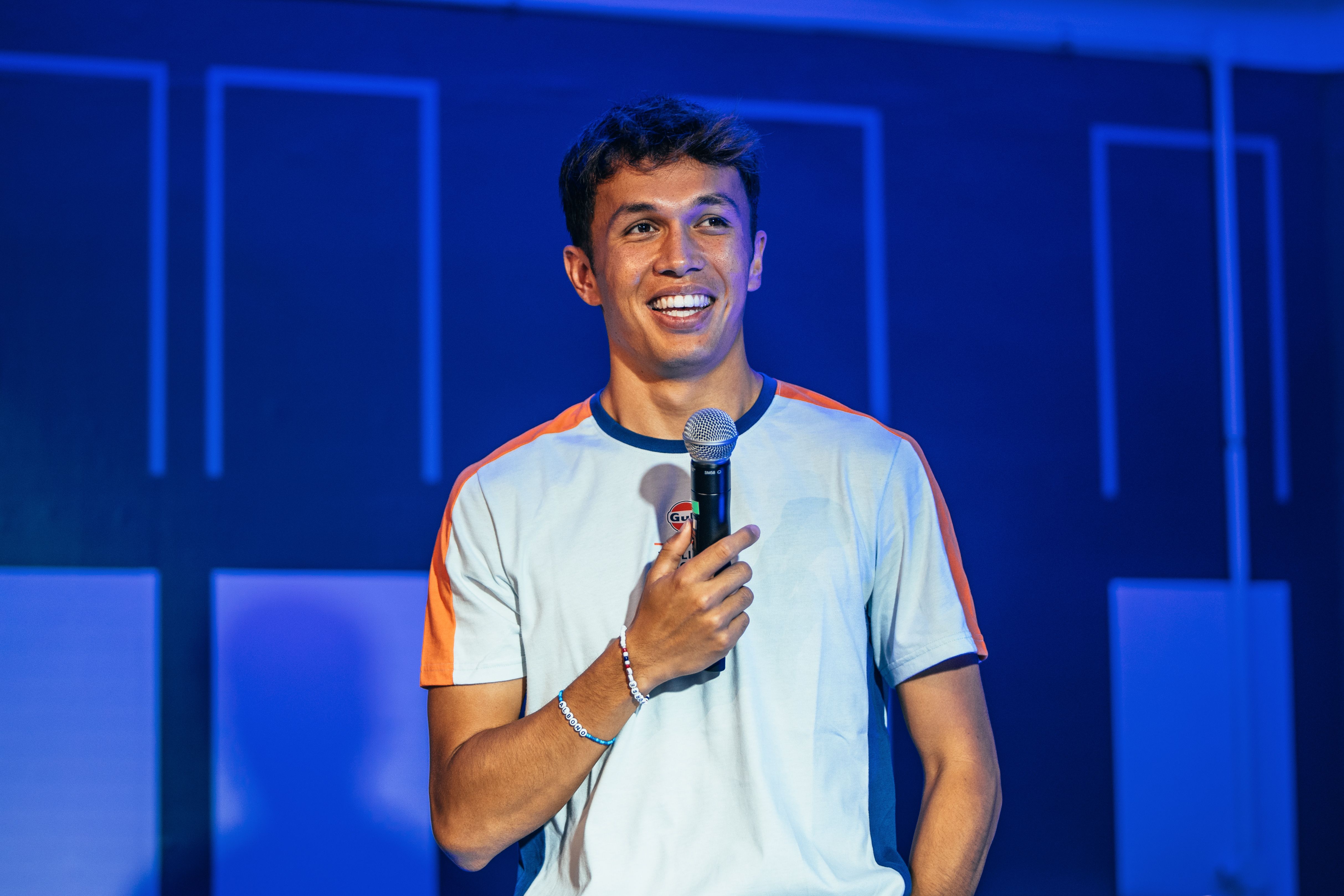 Unsurprisingly, Alex saying that he considers this his home race went down well in our Fan Zone.