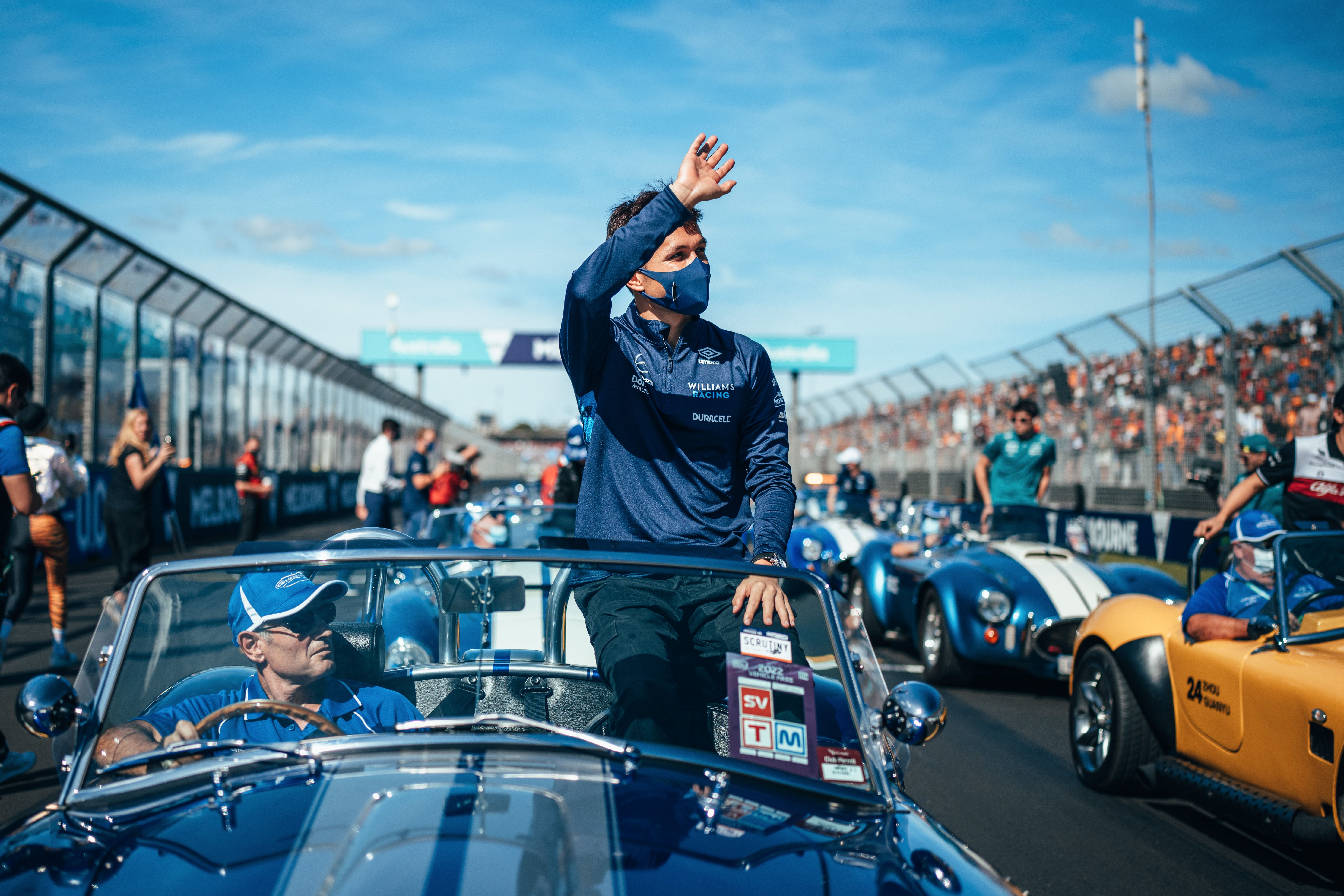 We love the Melbourne drivers parade