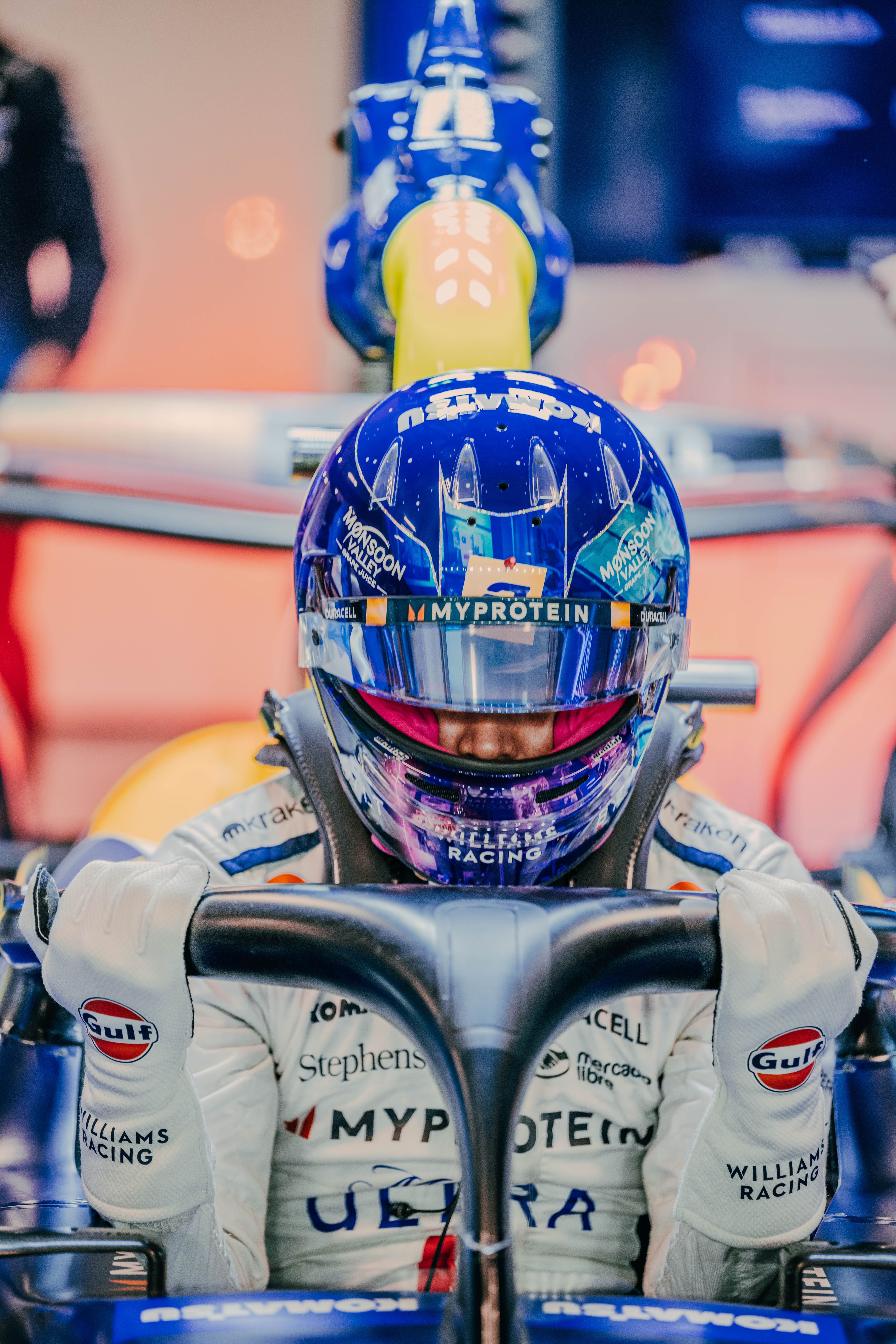 Getting comfortable.