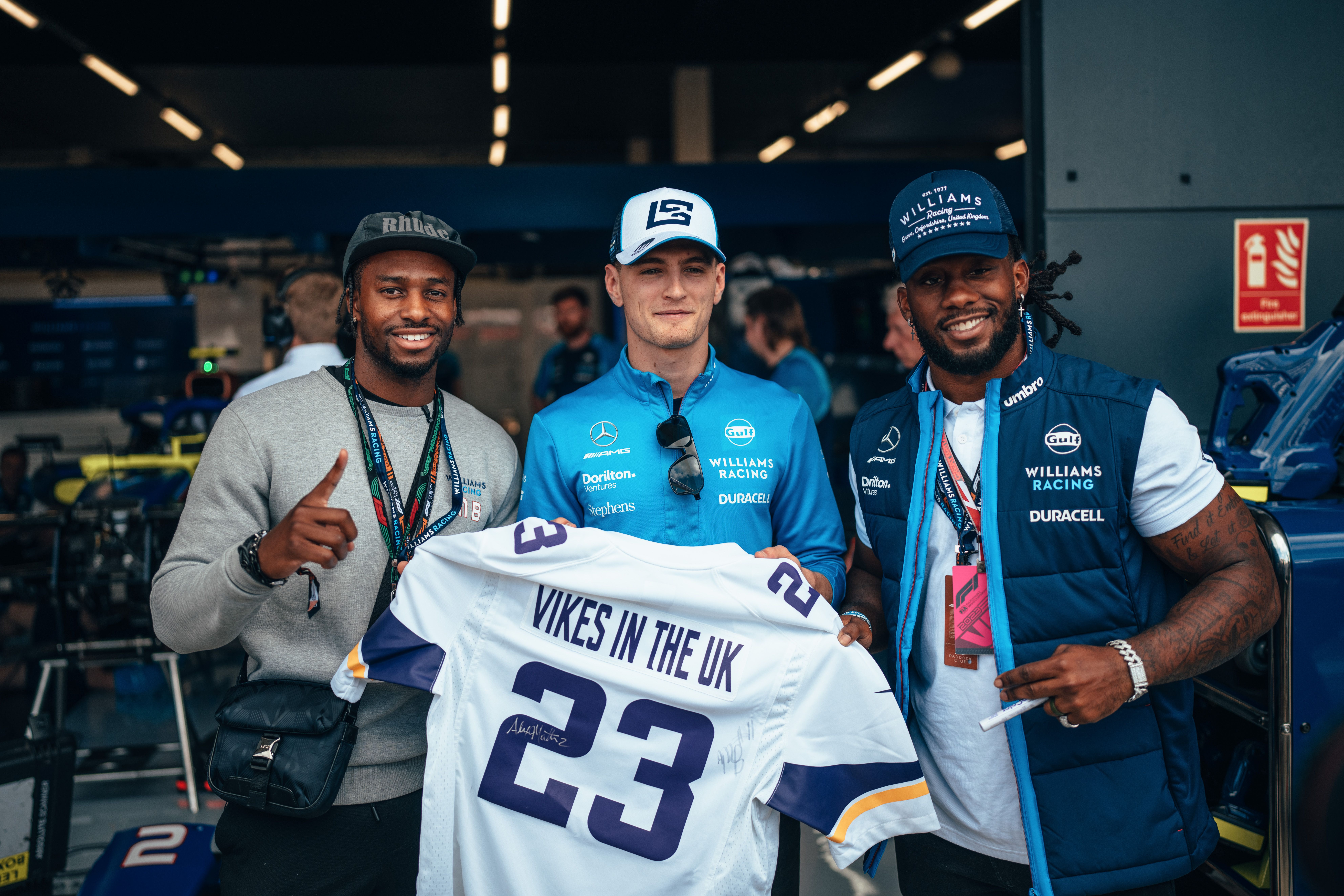 Great to have a couple of Vikings with us today!