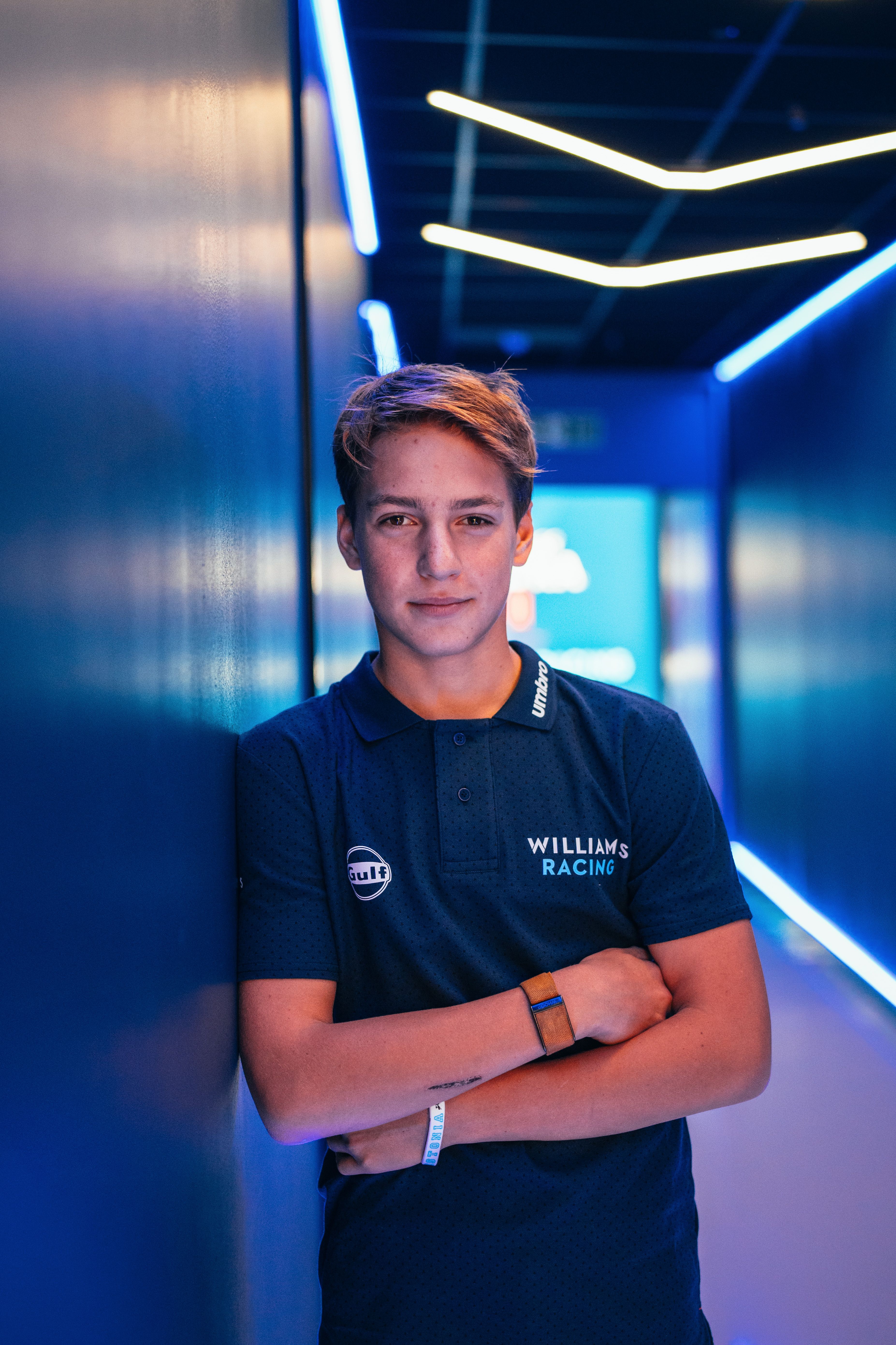 The 14-year-old Ukrainian is the current CIK-FIA Karting European Champion.