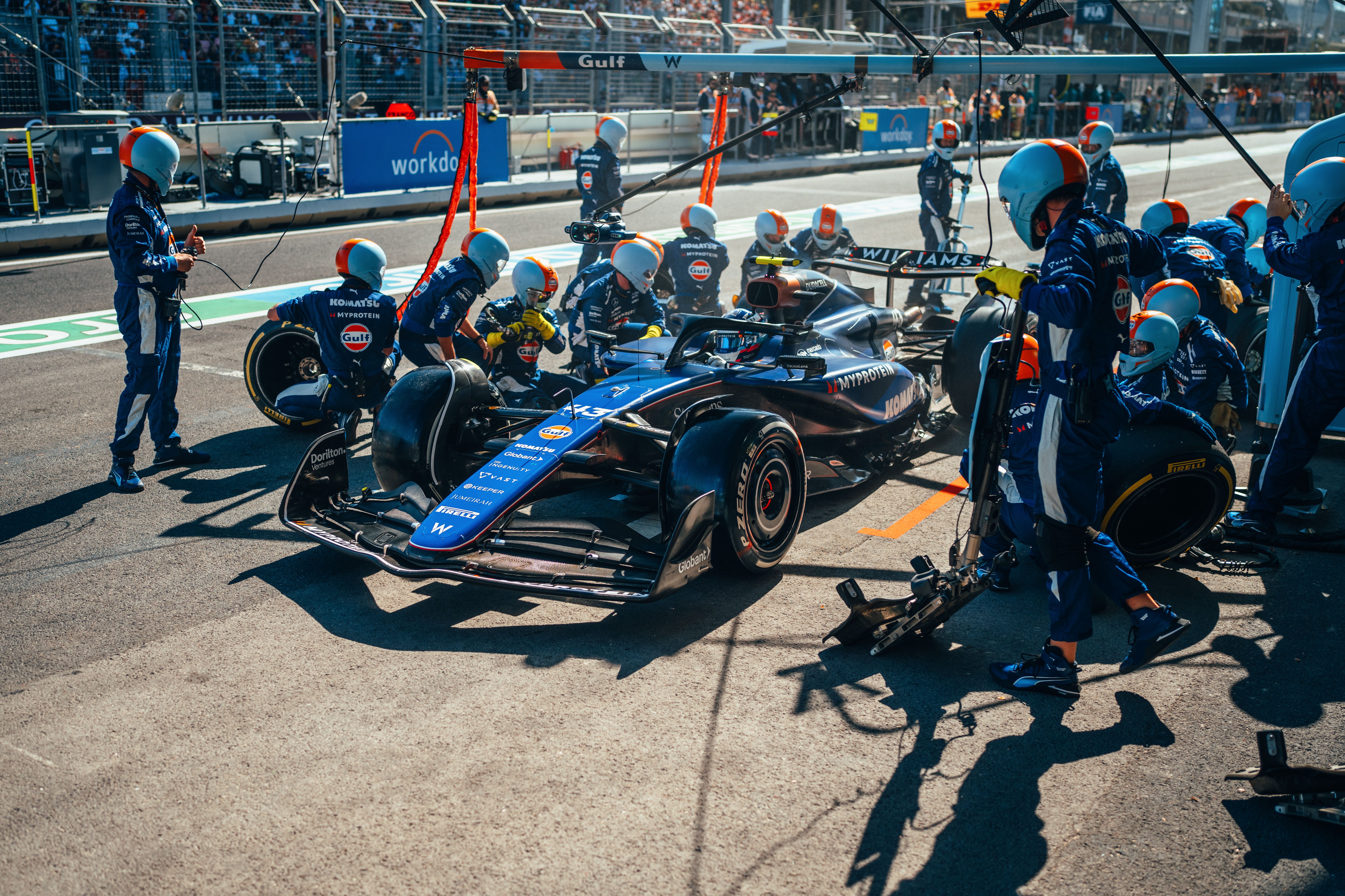 Franco was the earliest driver to make a scheduled stop in Baku