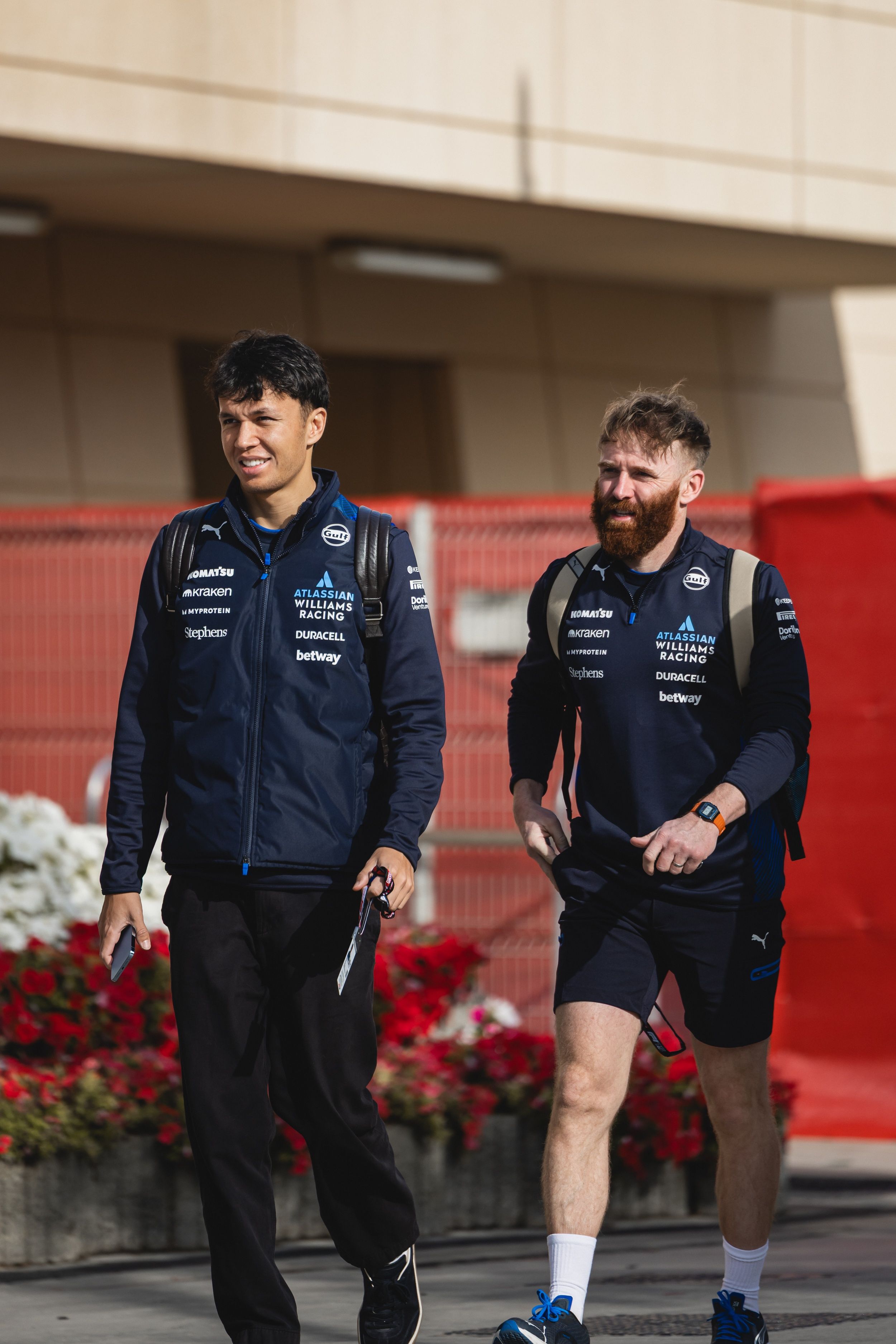 Arriving for our final day of Testing.