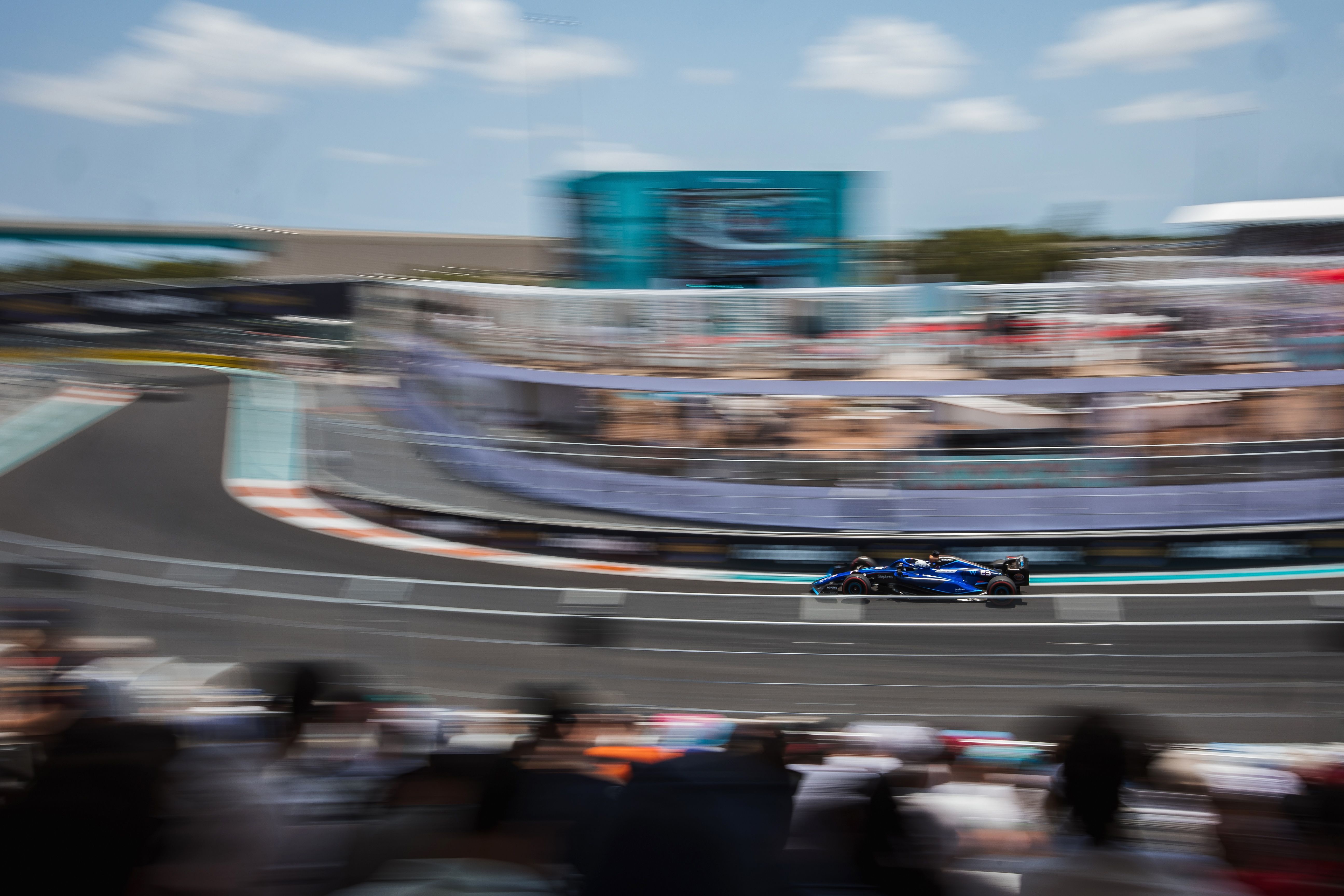 Sending it around Turn 1.