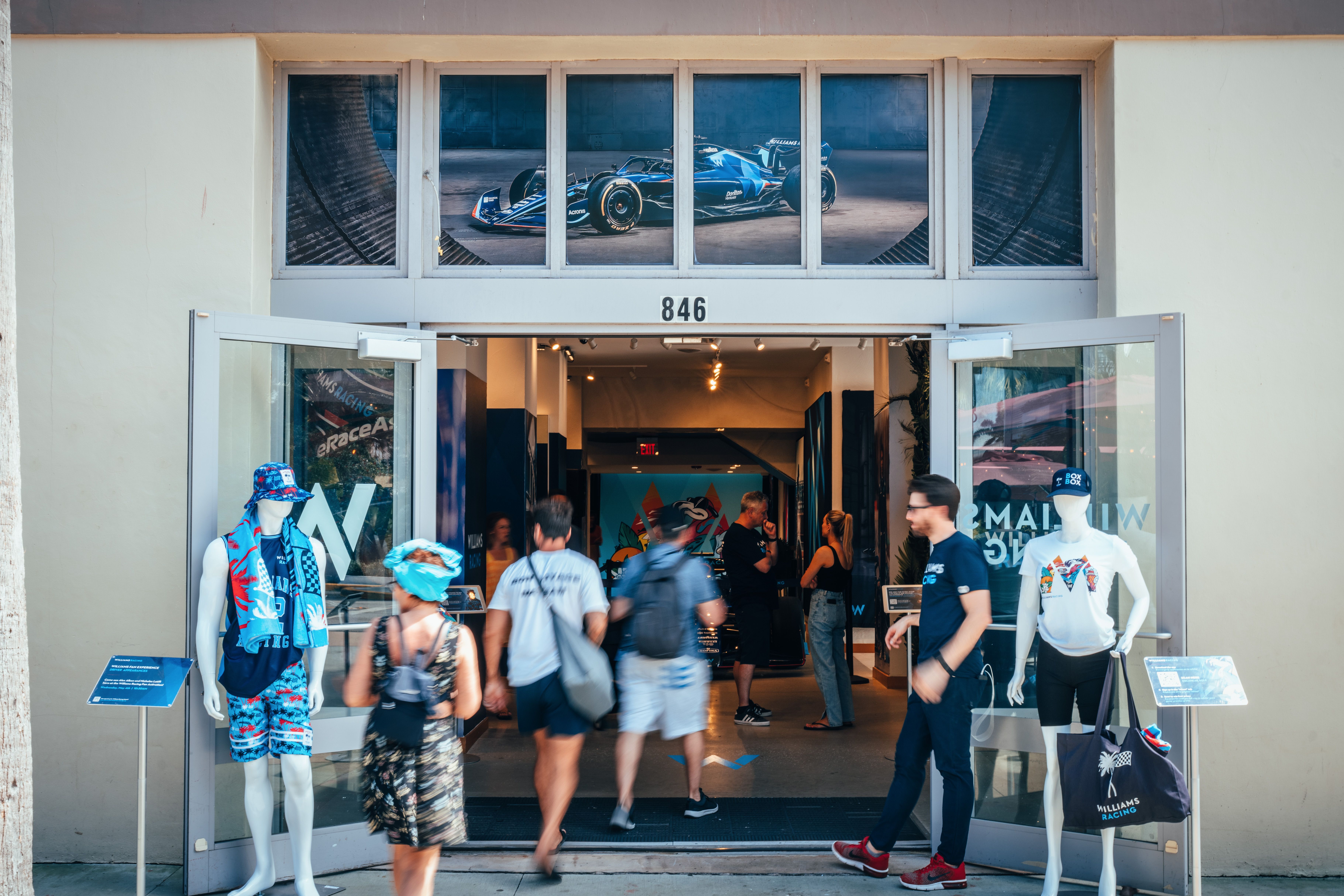 The doors swing open at our 846 Lincoln Road pop-up