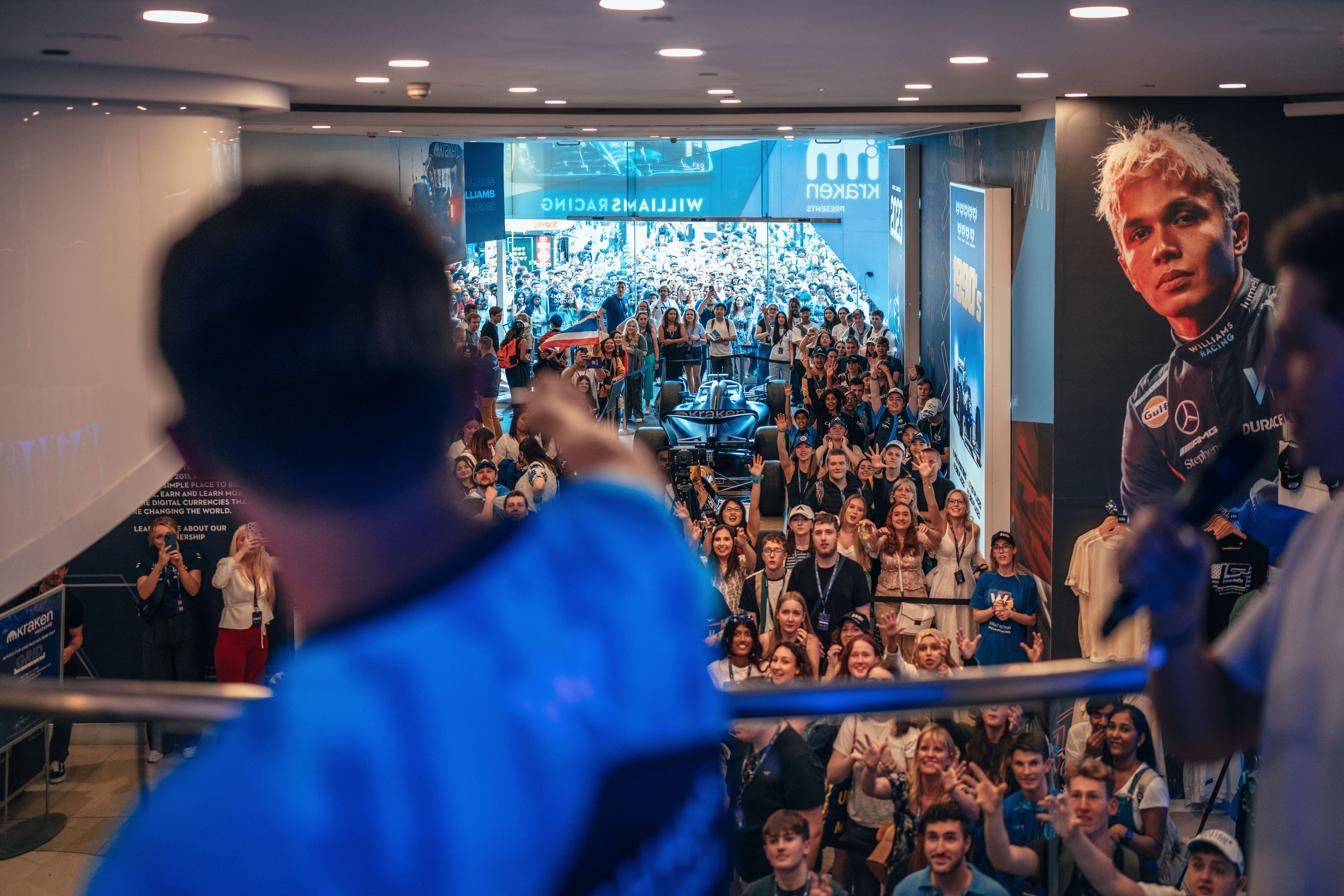 POV: You’re Alex at our London Fan Zone.