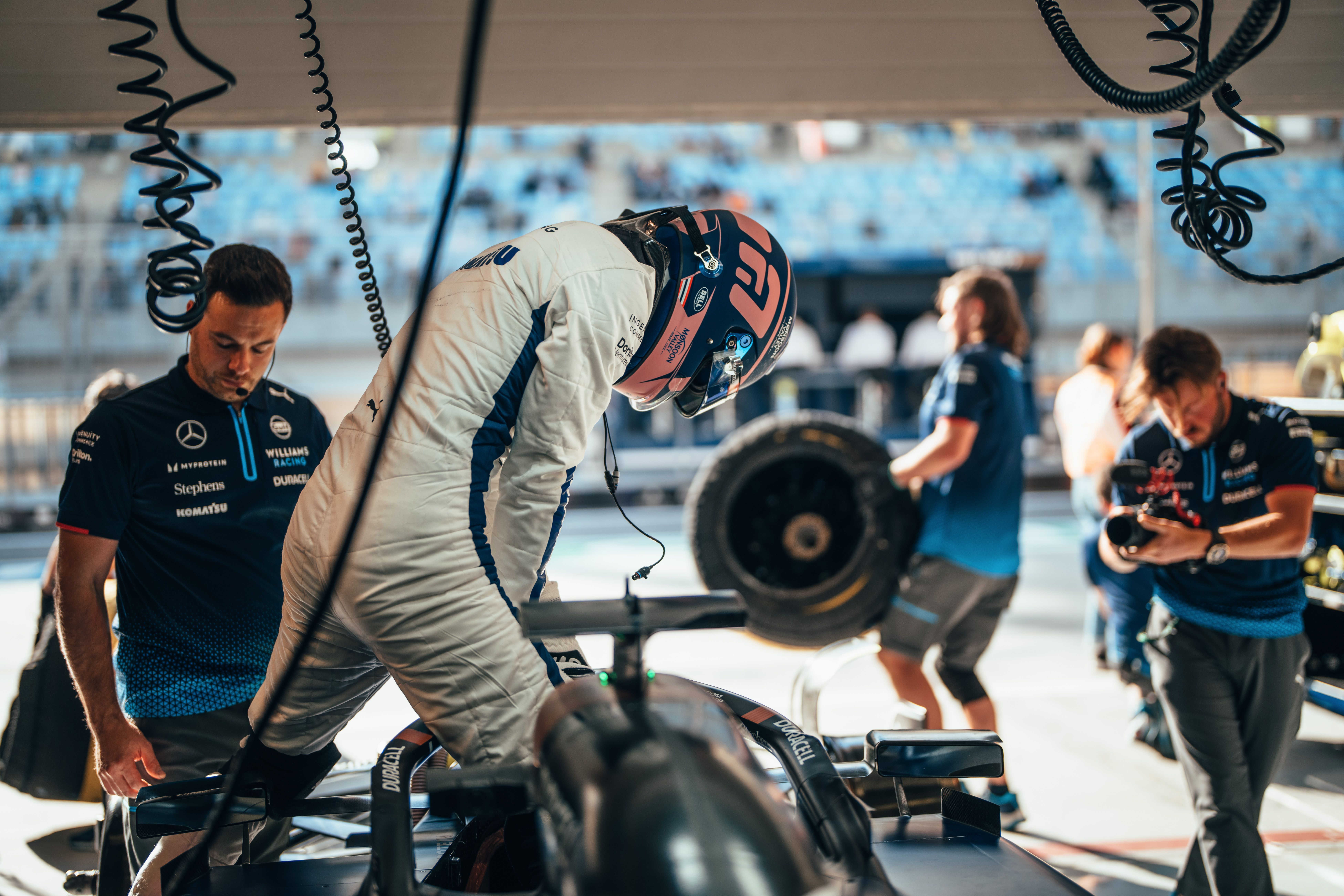 Hopping out post-FP1.