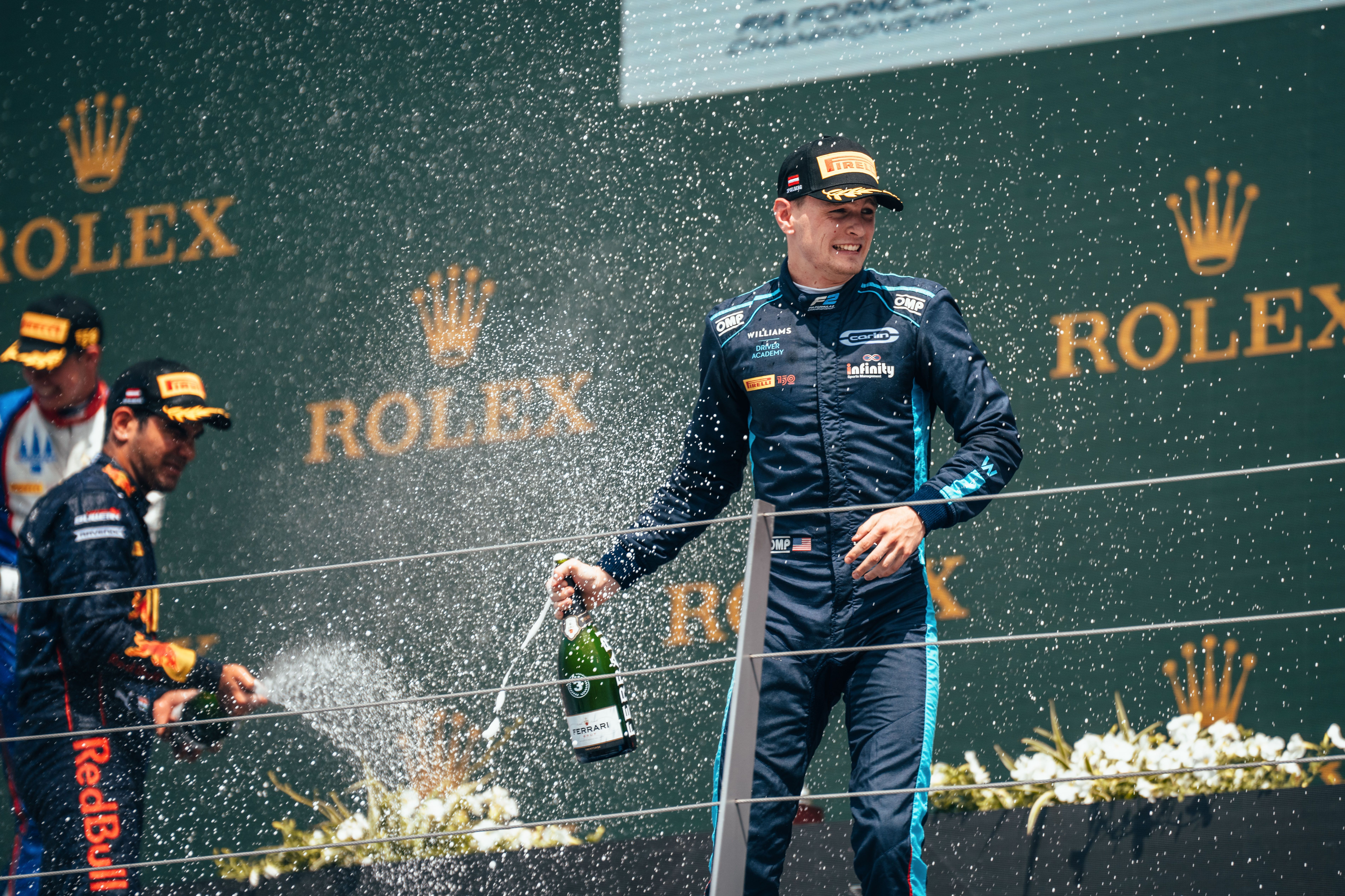 A second F2 victory was secured for our American on his journey to F1!