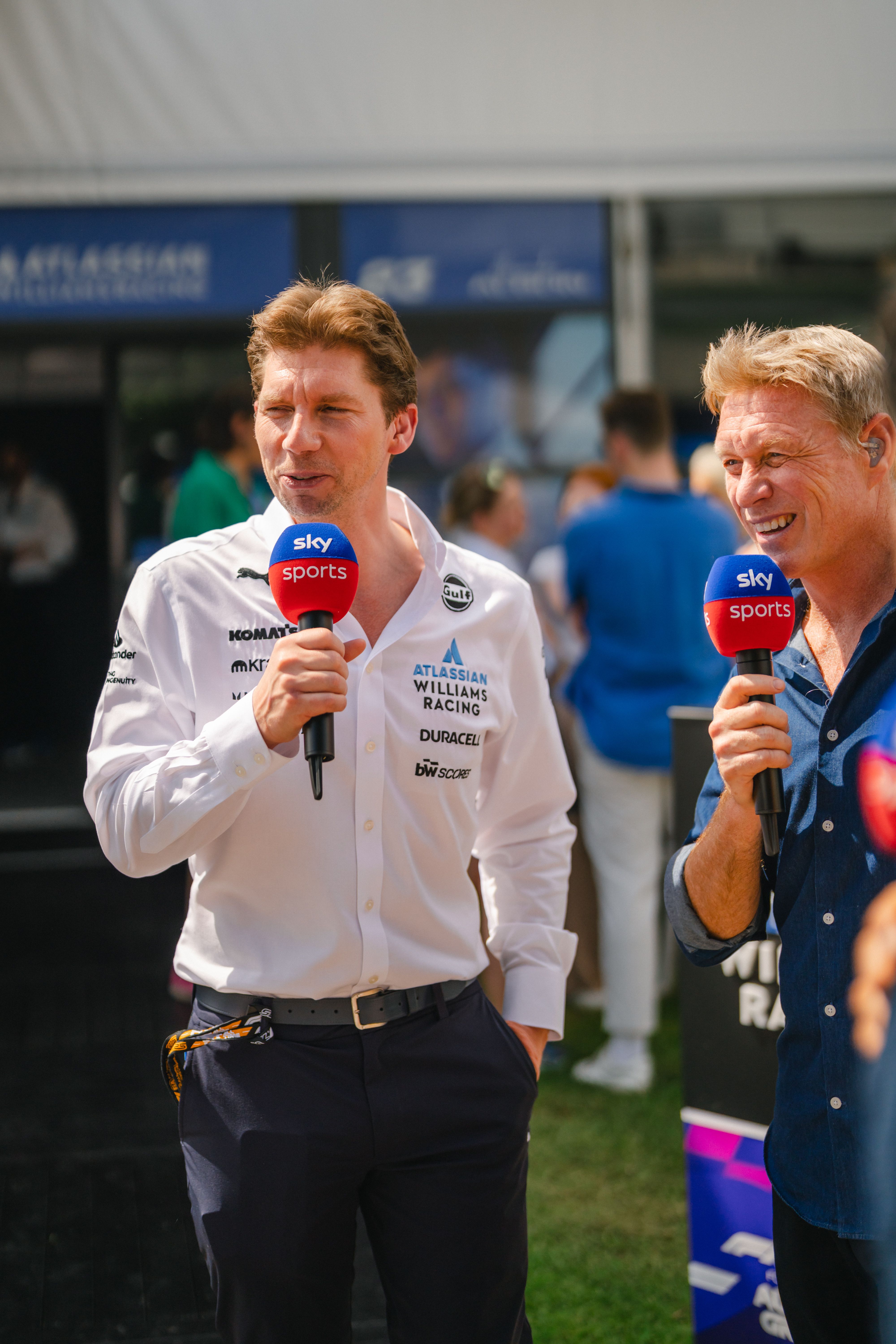 James speaks to Sky Sports