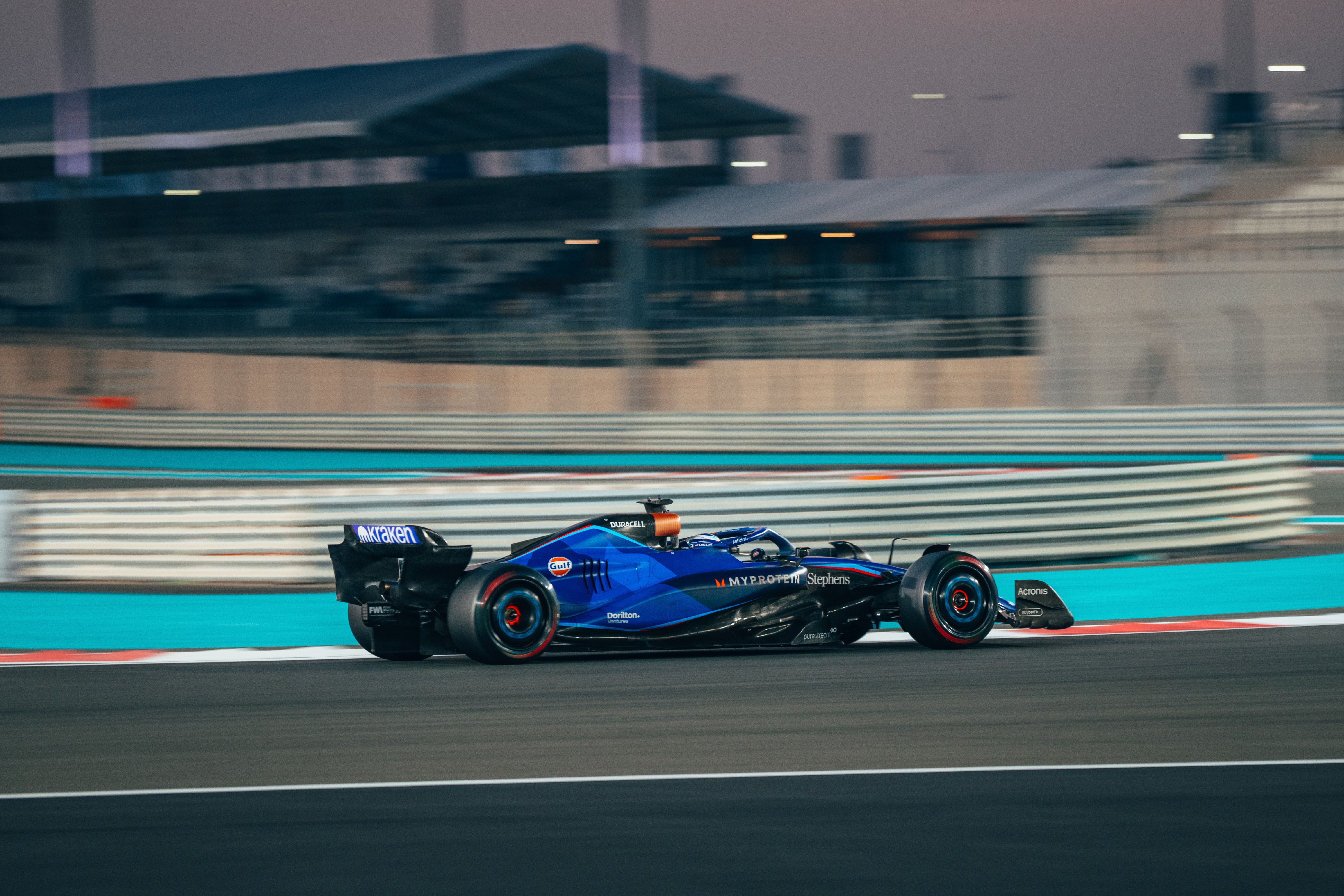 But not before a few final laps.