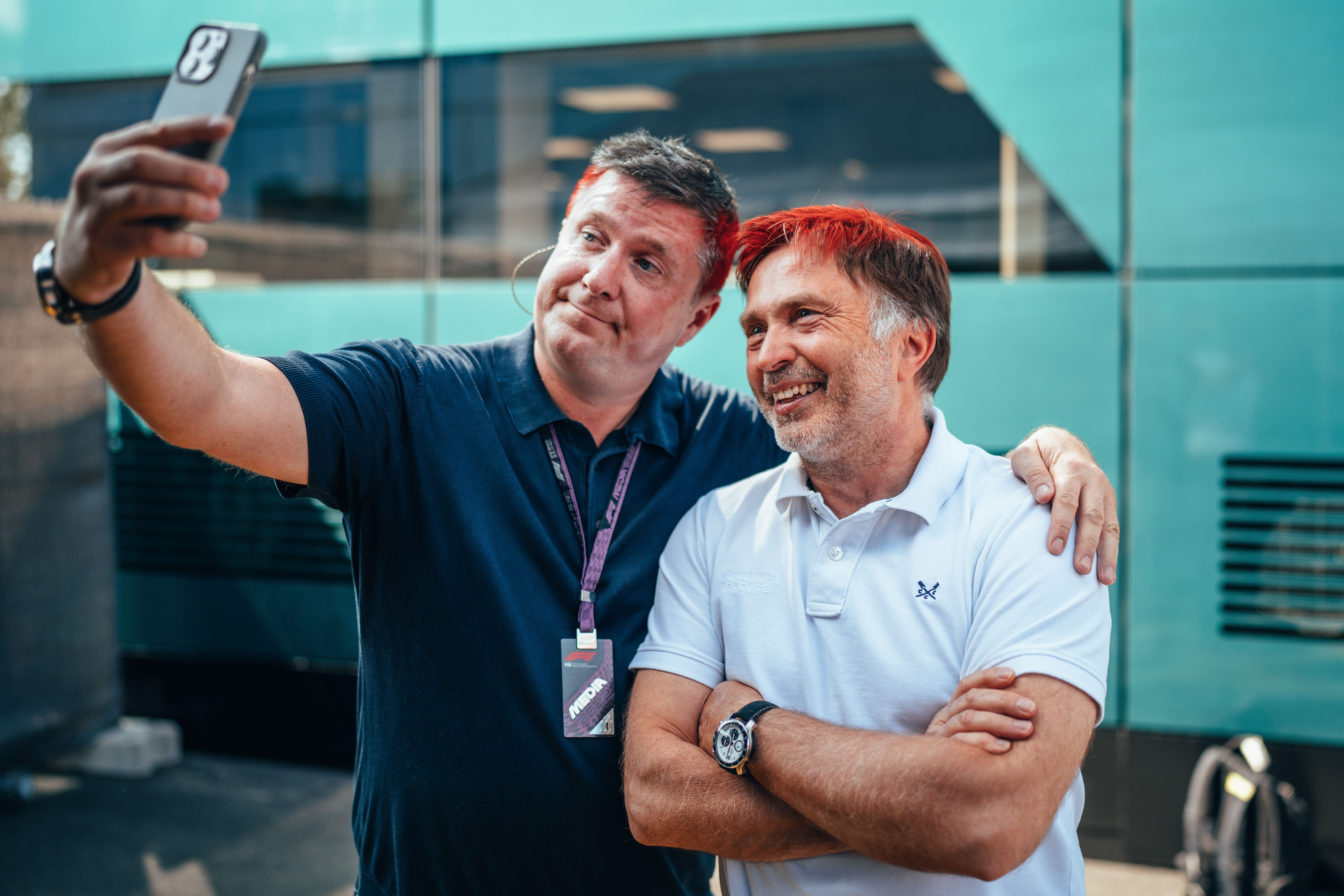 Quick pit stop for the ‘Gram