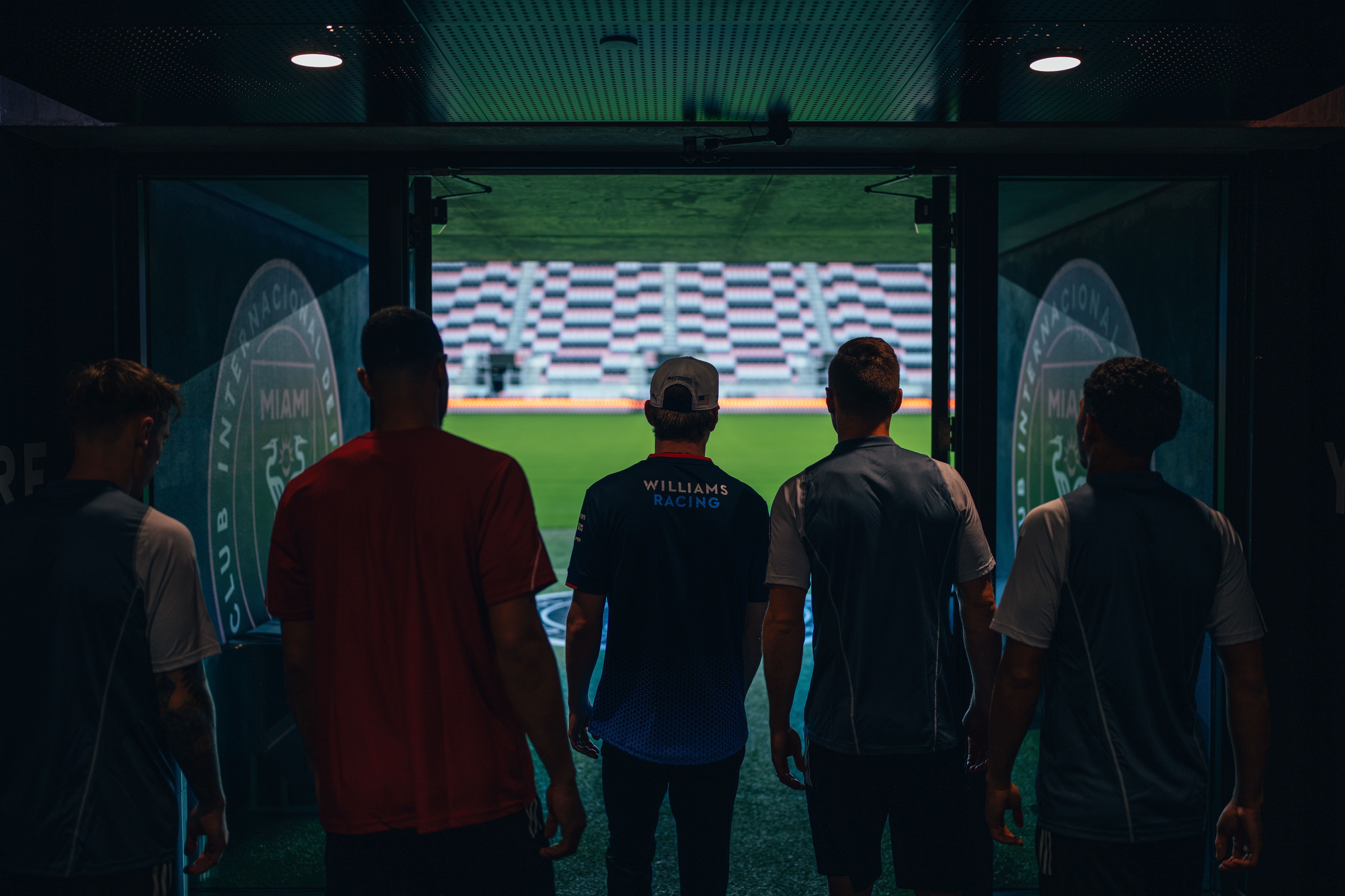 Now to make the walk that Messi and his Miami teammates make each week.