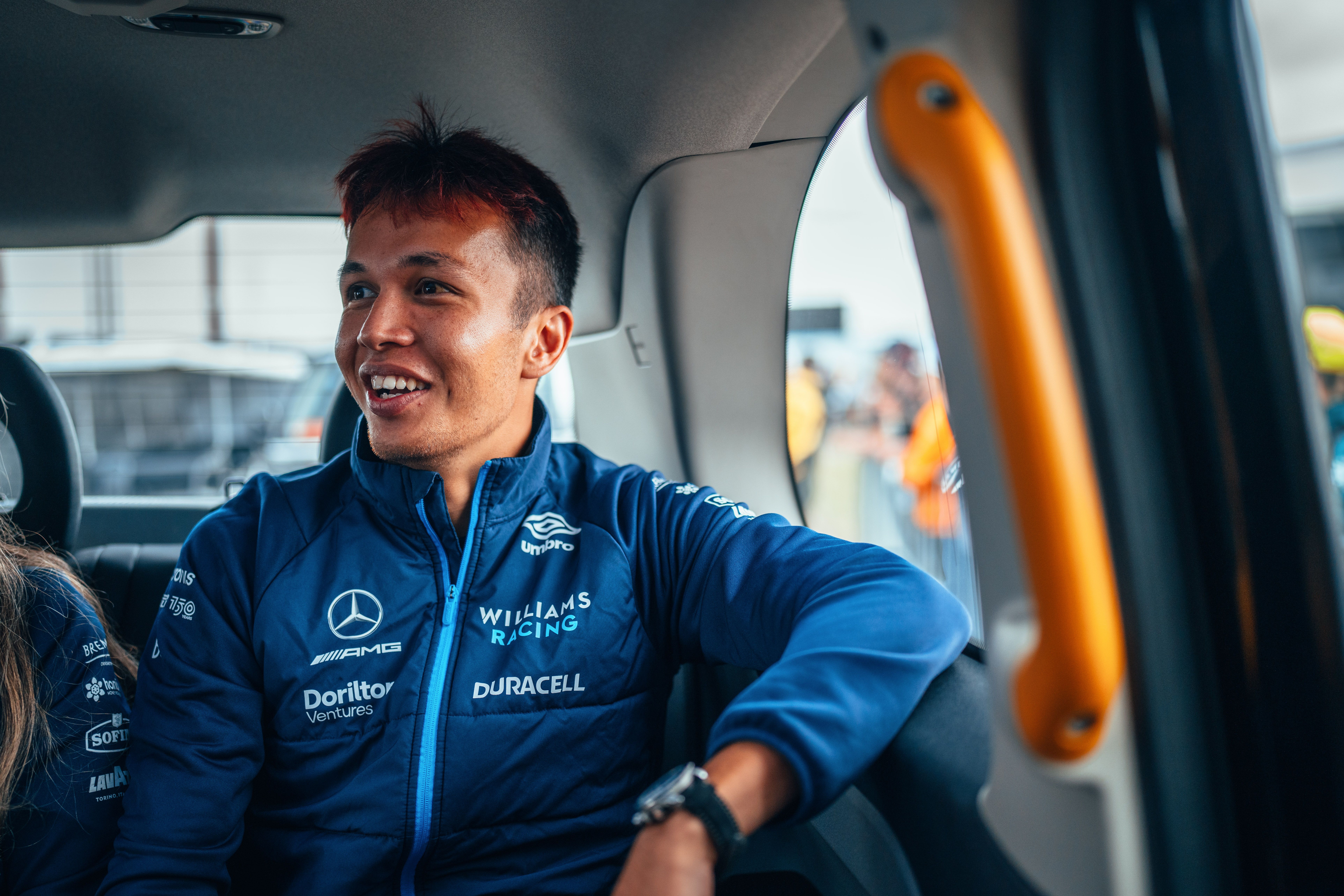 POV: You’re in a black cab with an F1 driver