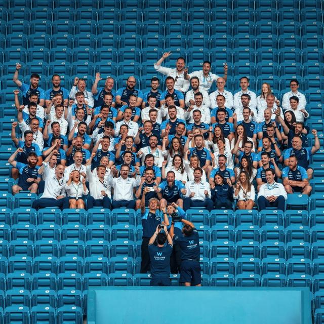 The day began with a team photo call within Hard Rock Stadium.