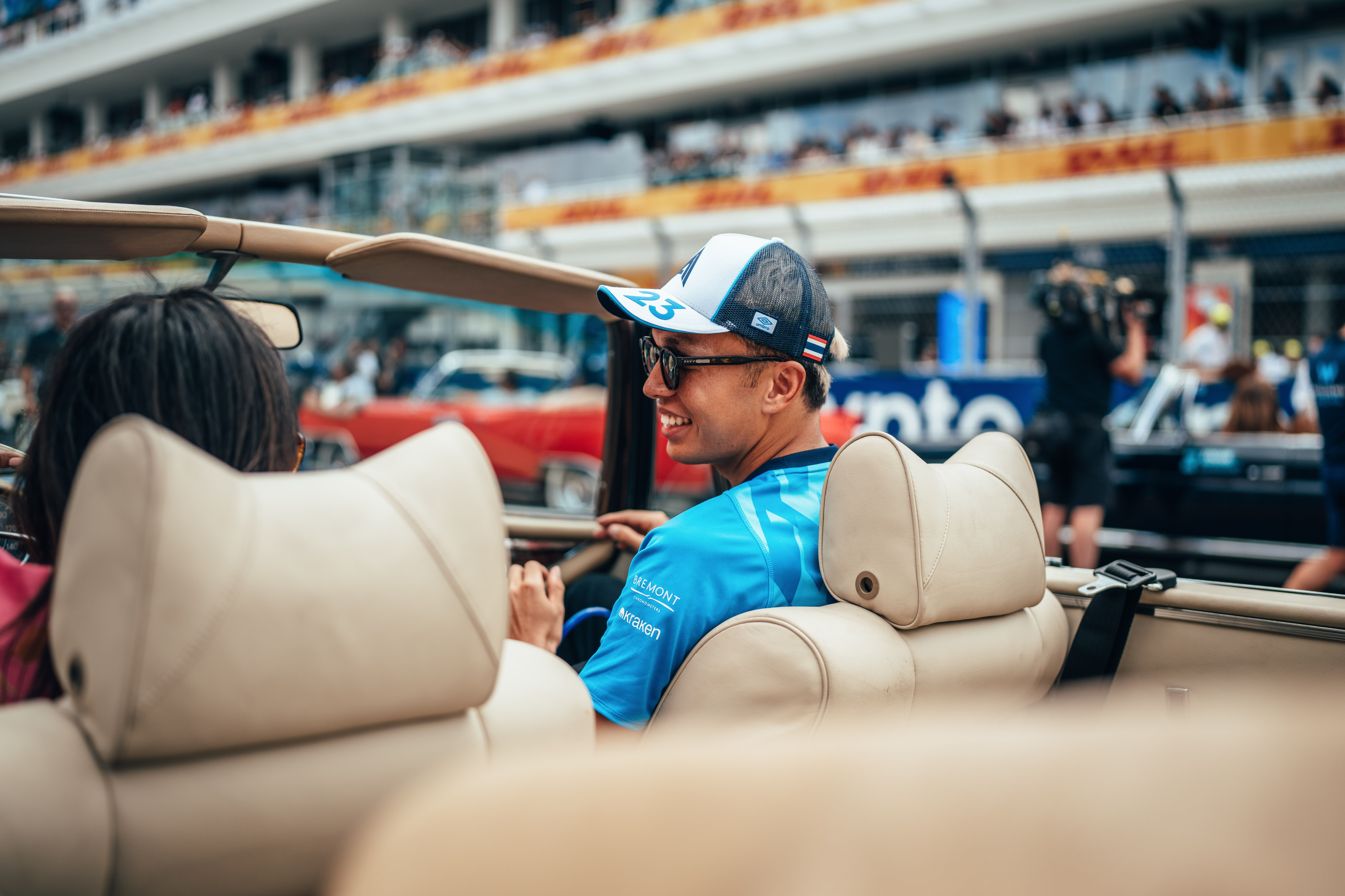 Ready for the Drivers Parade.