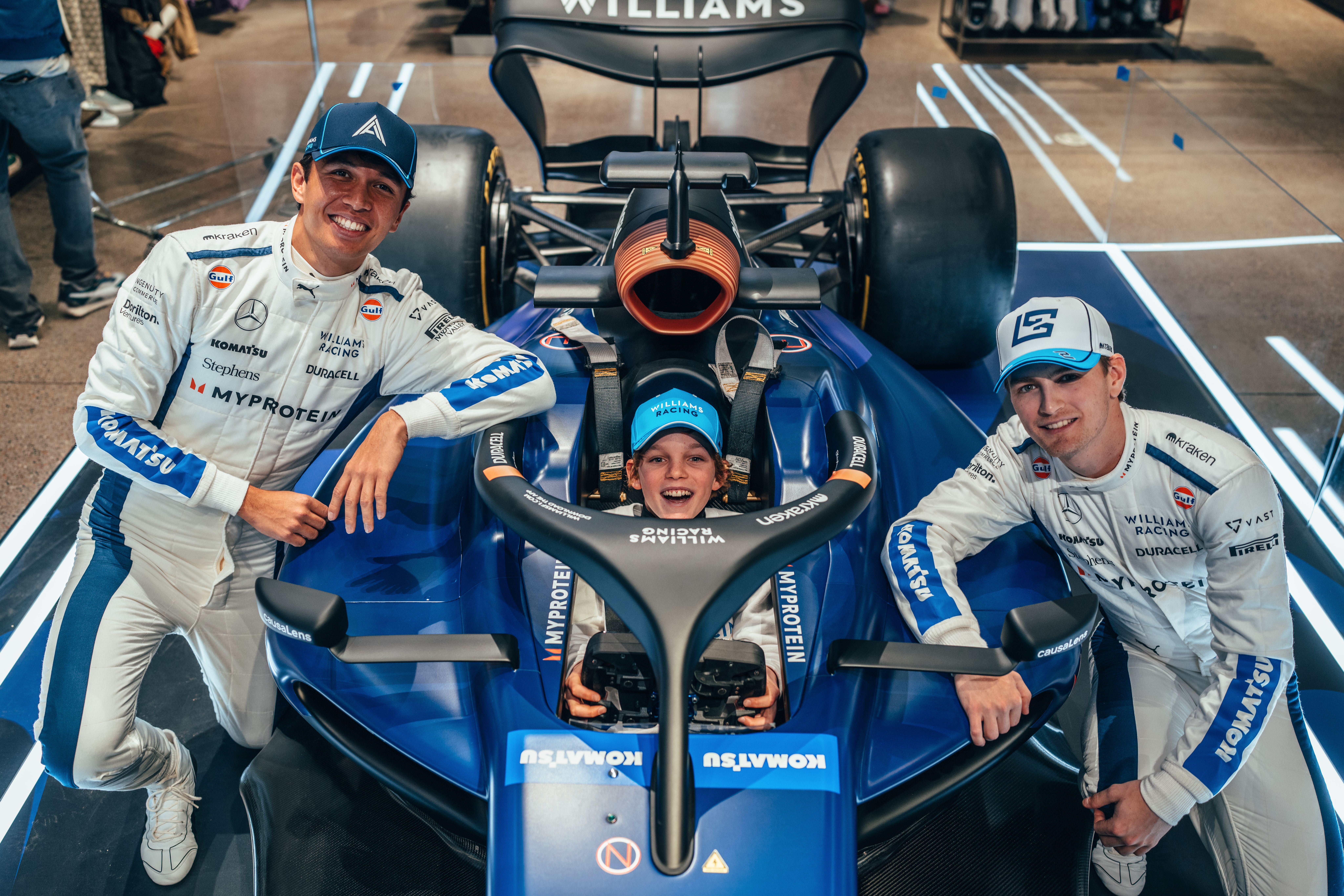 With Albono and Sarge ensuring he got the VIP treatment.