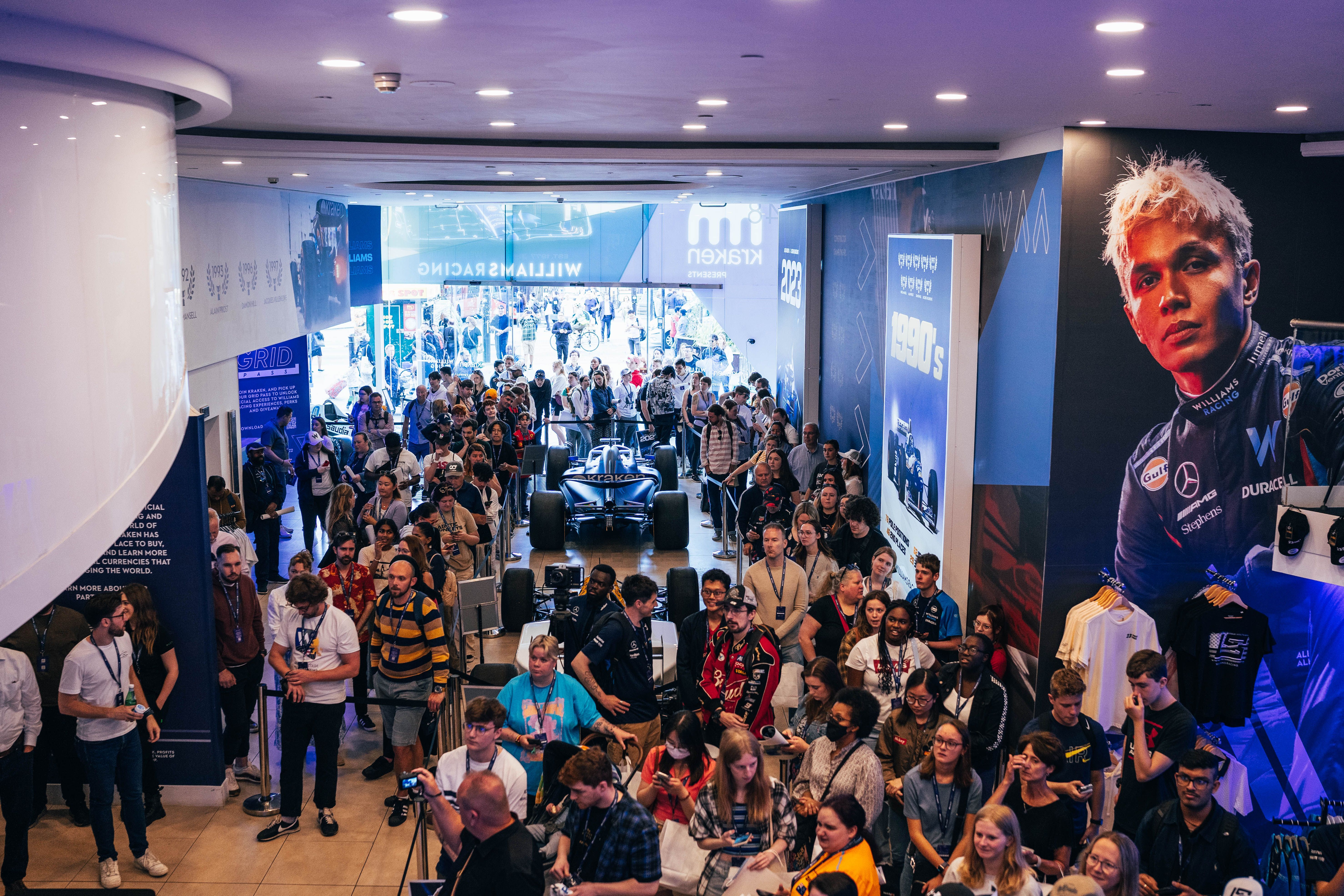 A full house for our first appearance of the week.