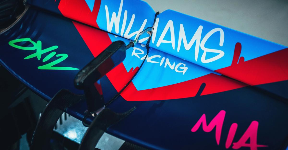 In Photos: The finer details of our SURGE x Williams Racing livery ...
