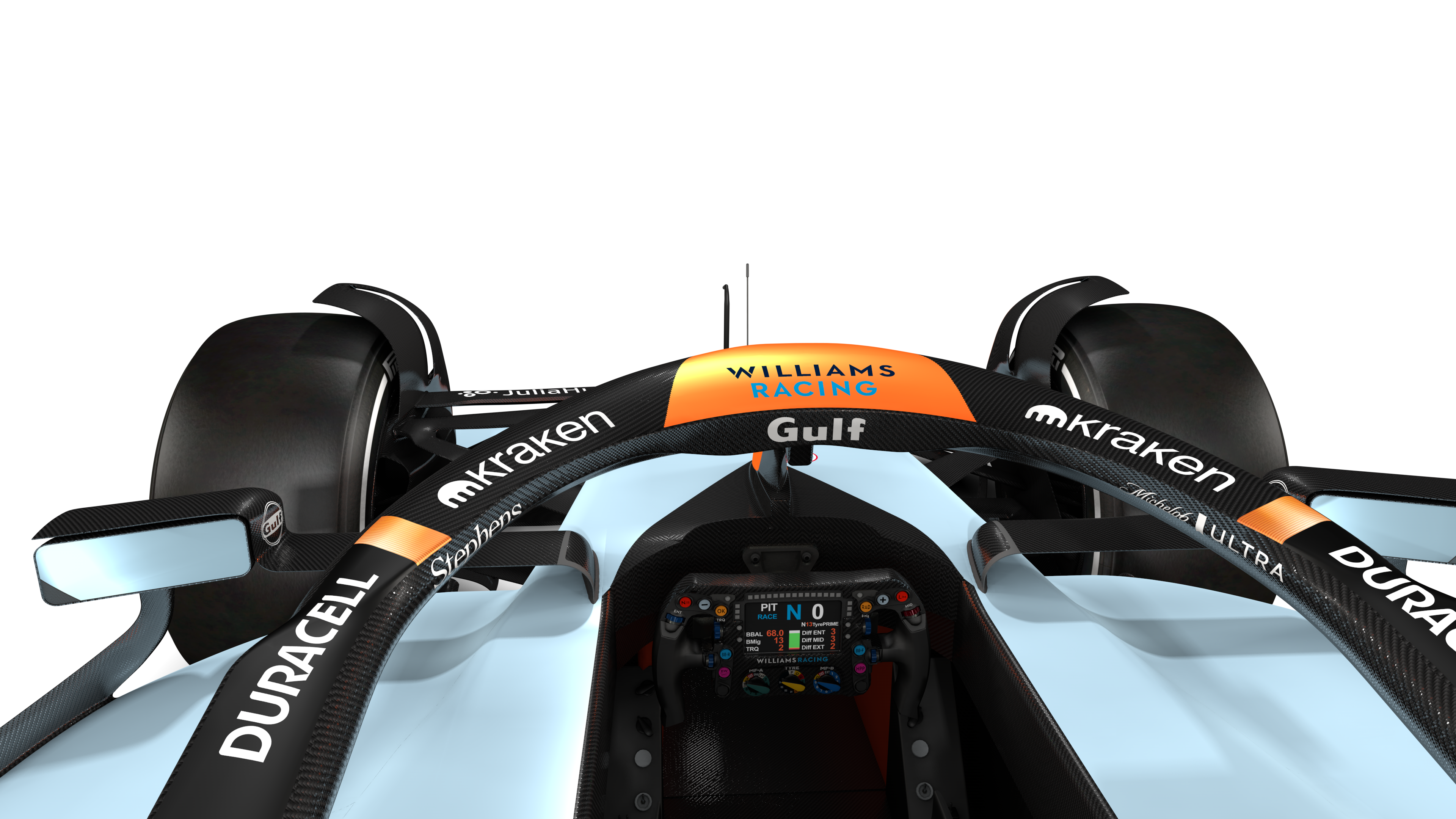 How you’ll view Heritage from onboard.