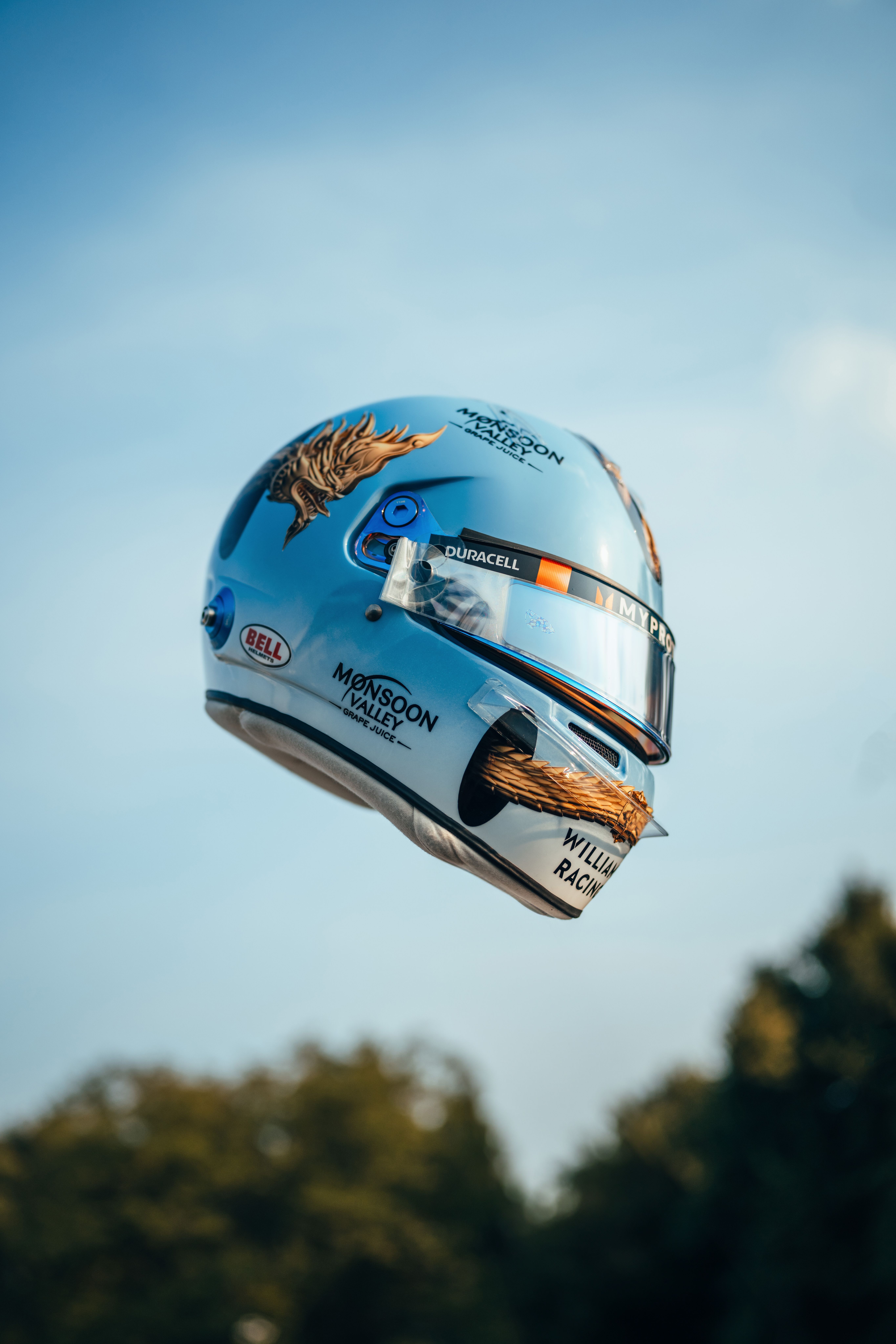 Introducing Alex's 2024 Singapore GP helmet!