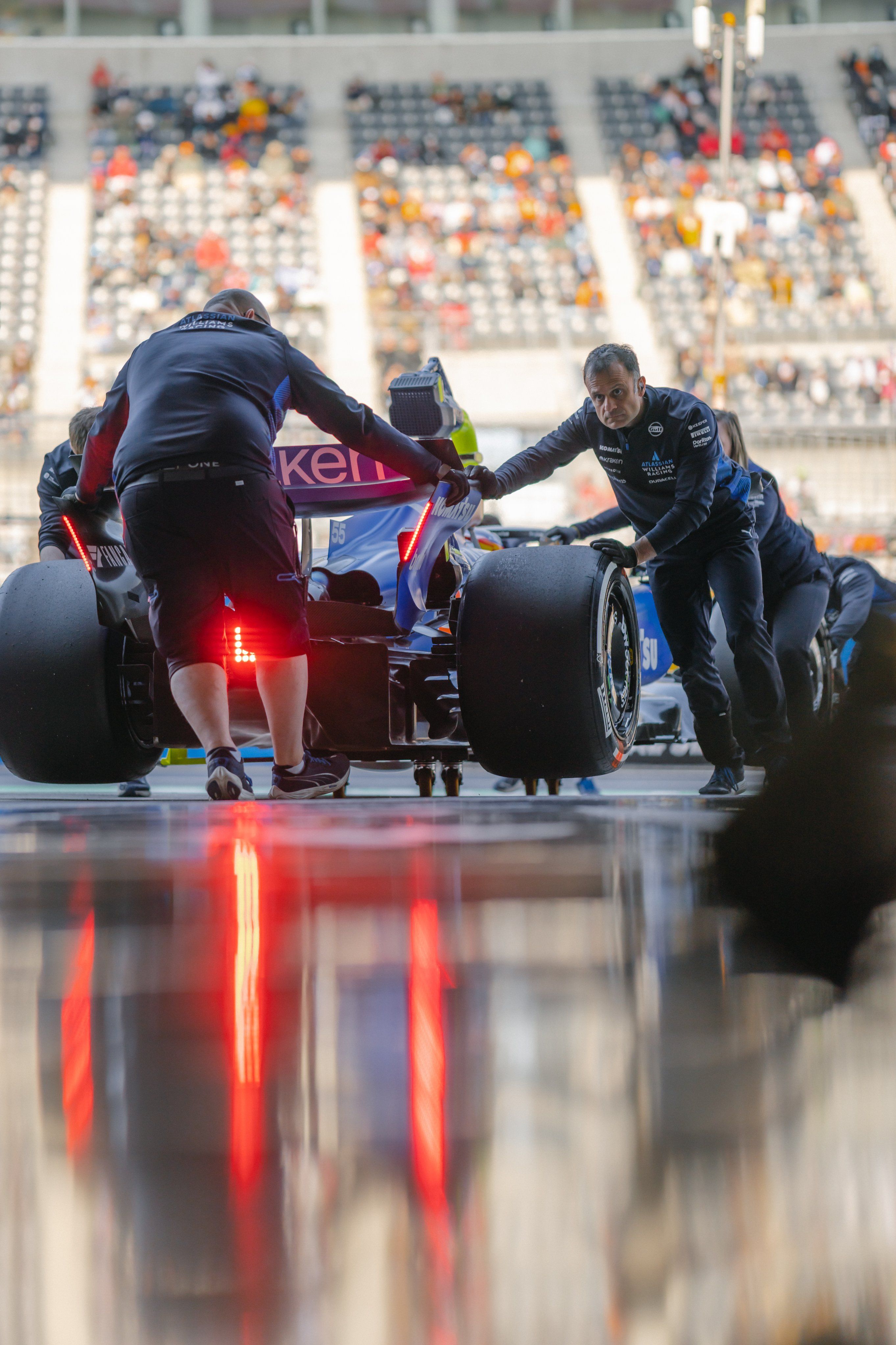 A disrupted final hour of the day.