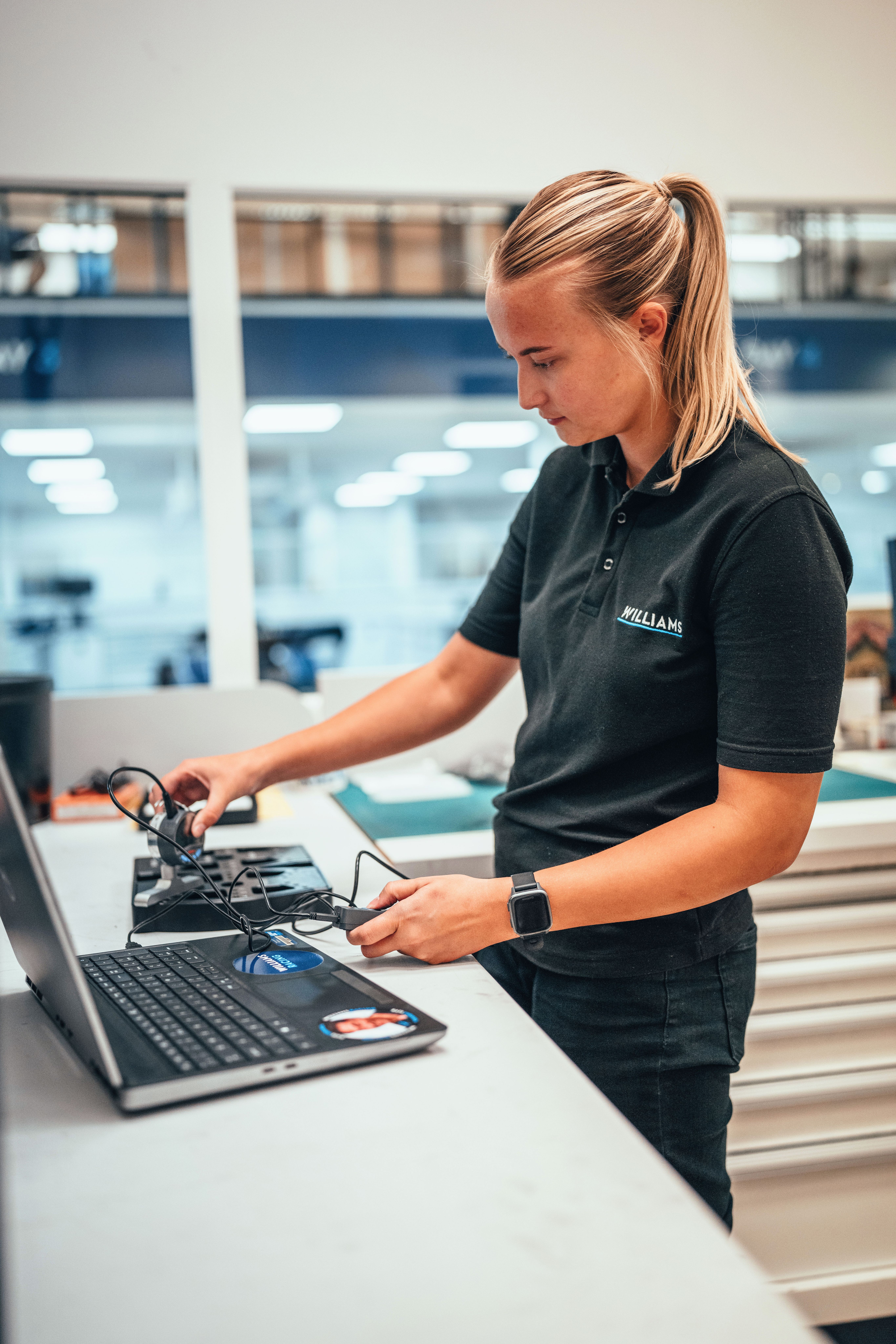 Making sure everything is set for Zandvoort.