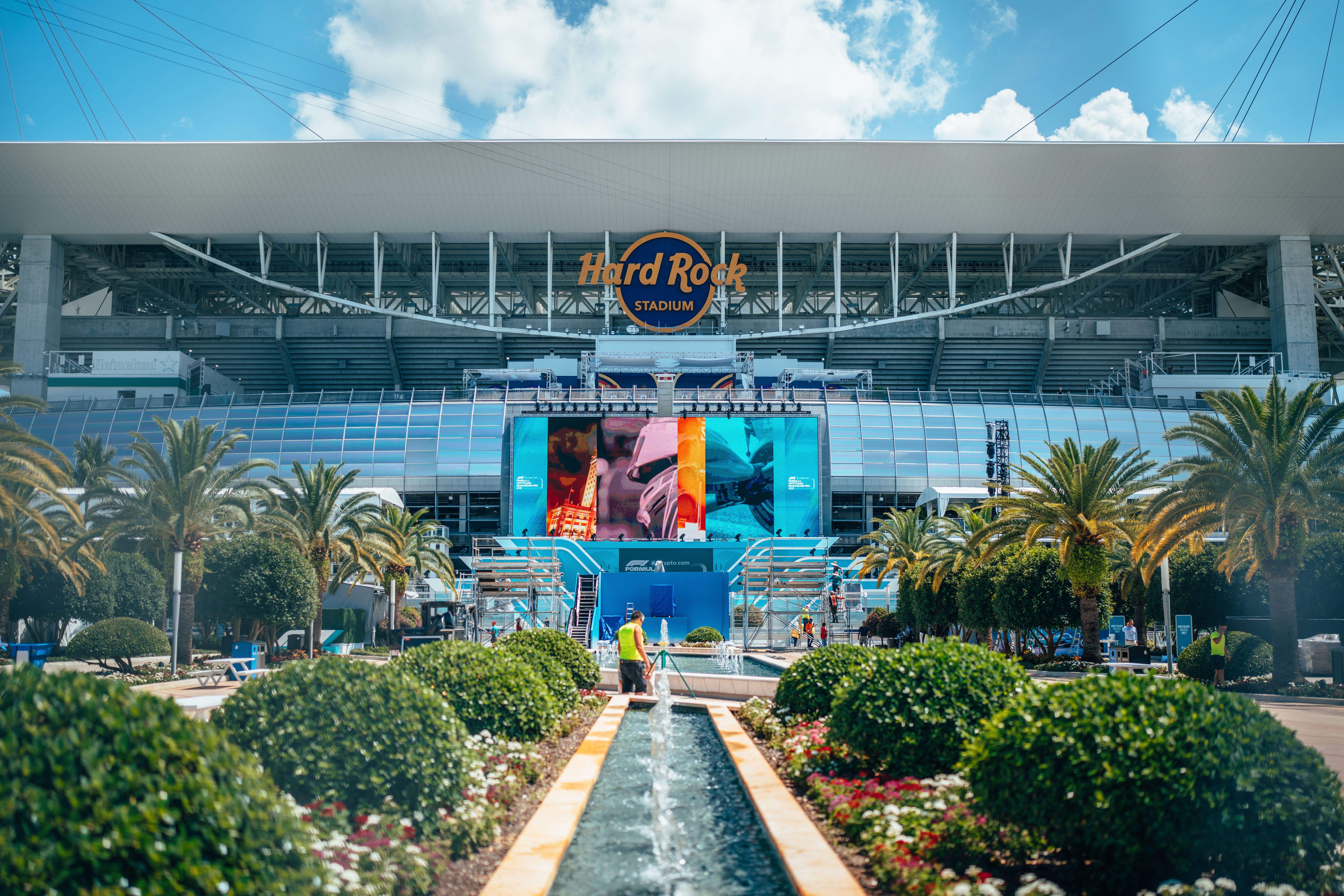 The scene is set for Miami’s first-ever Grand Prix