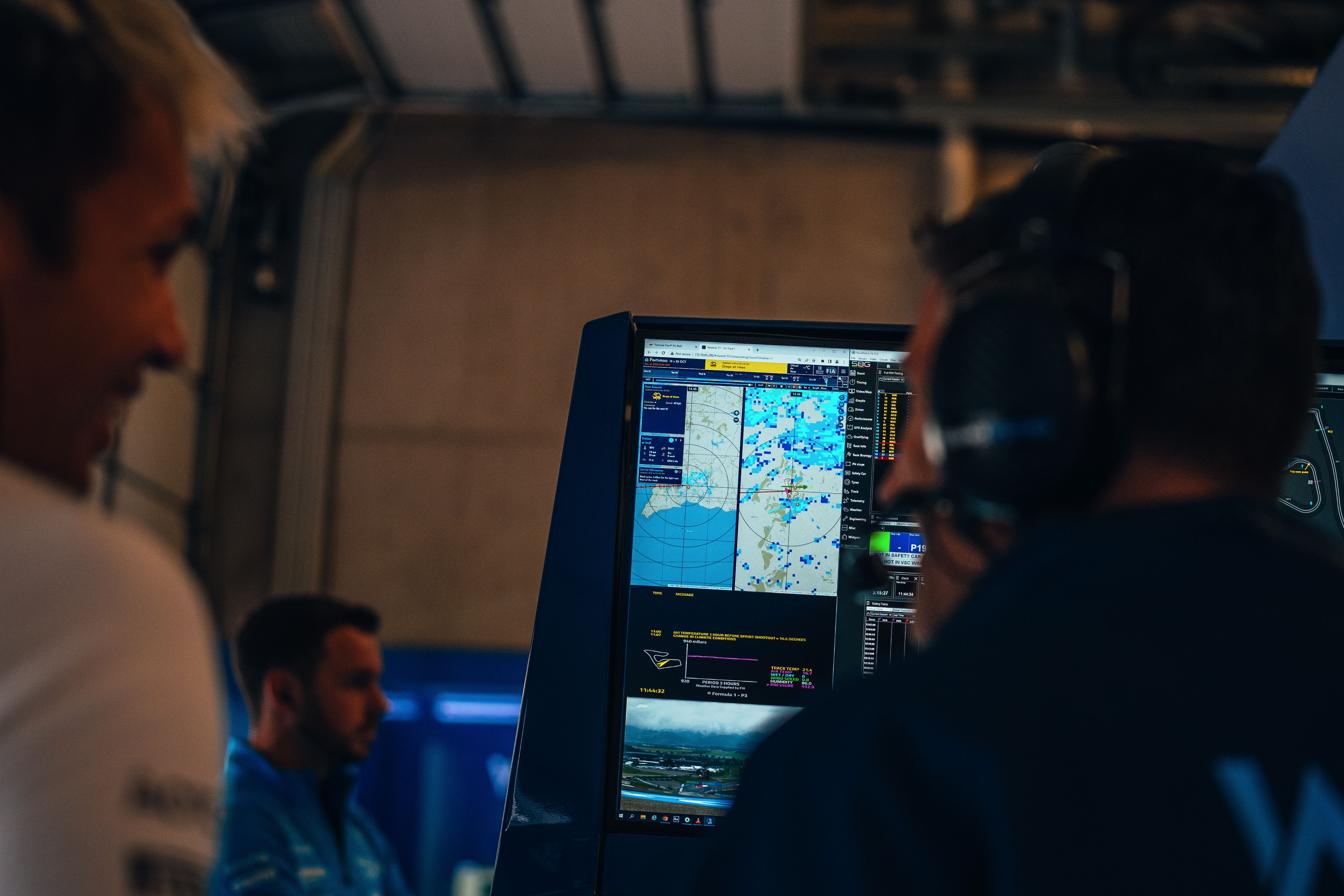 All eyes in the paddock were on the radar today as Austria’s wild weather proved impossible to forecast.