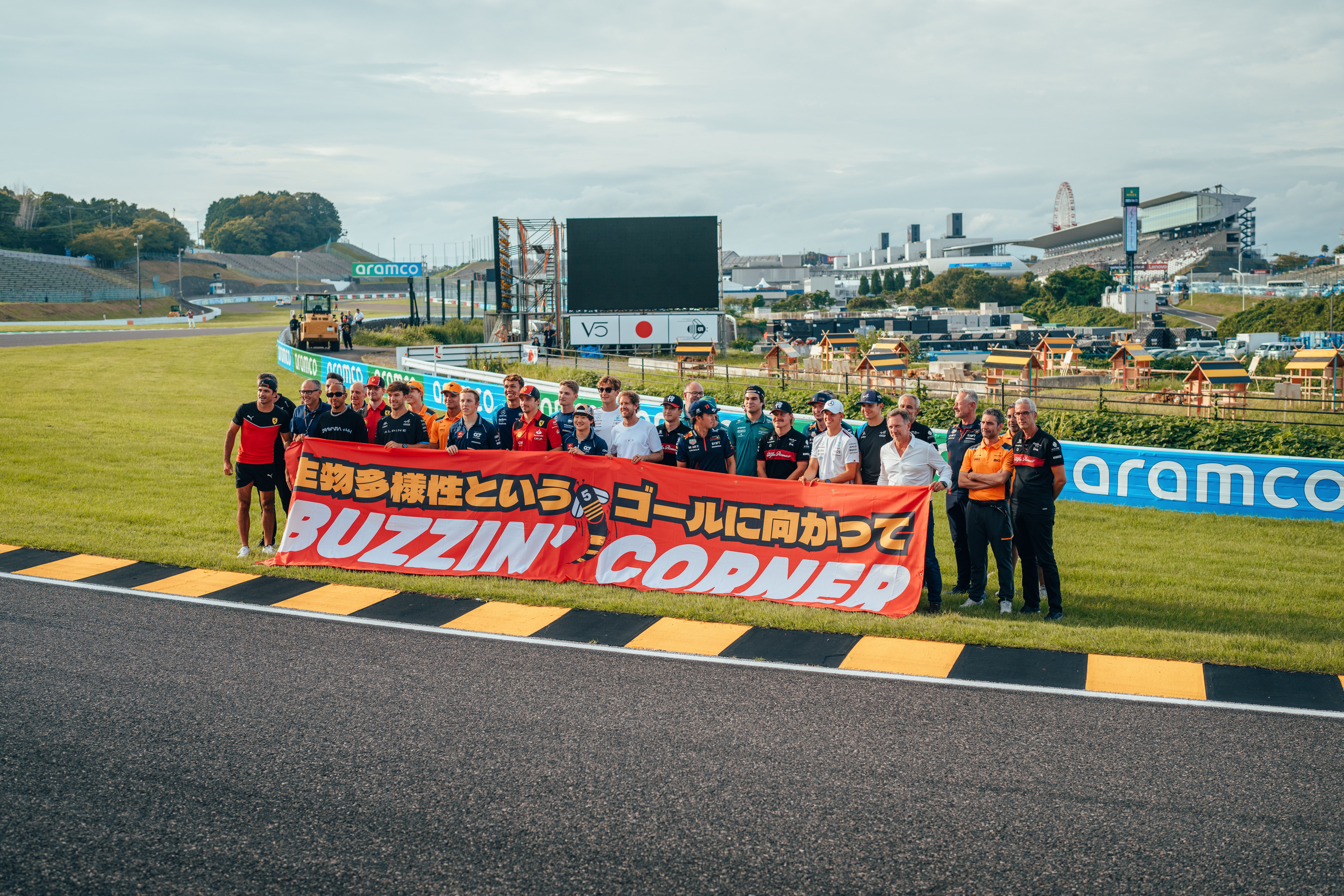 Welcome to Buzzin' Corner! Sebastian Vettel's initiative to help build biodiversity. 
