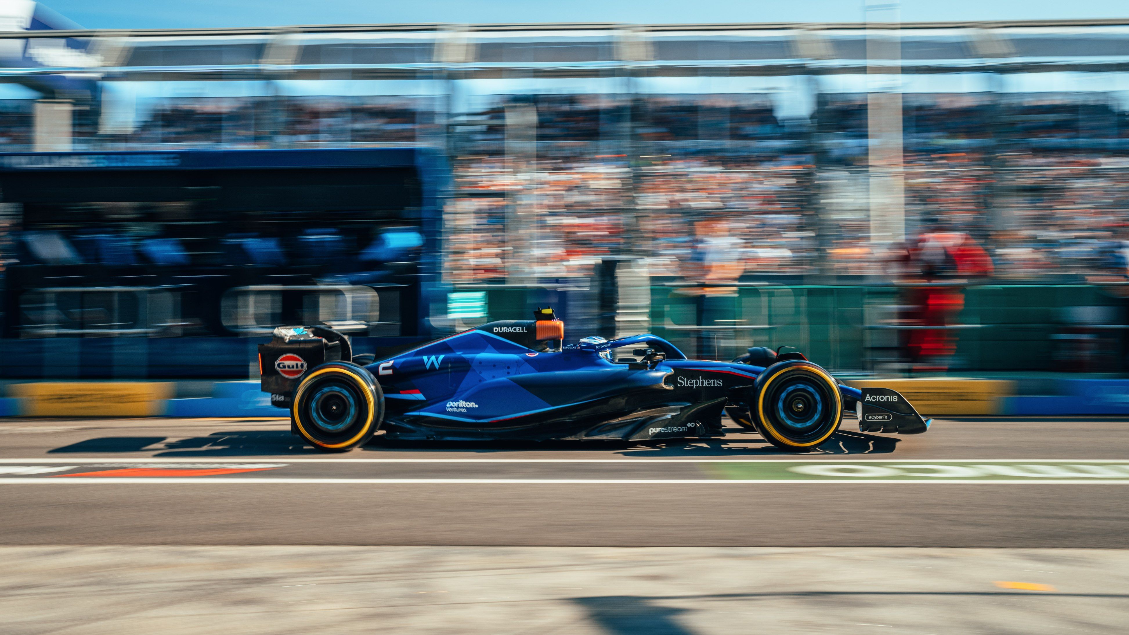 Logan was our last runner in the race.