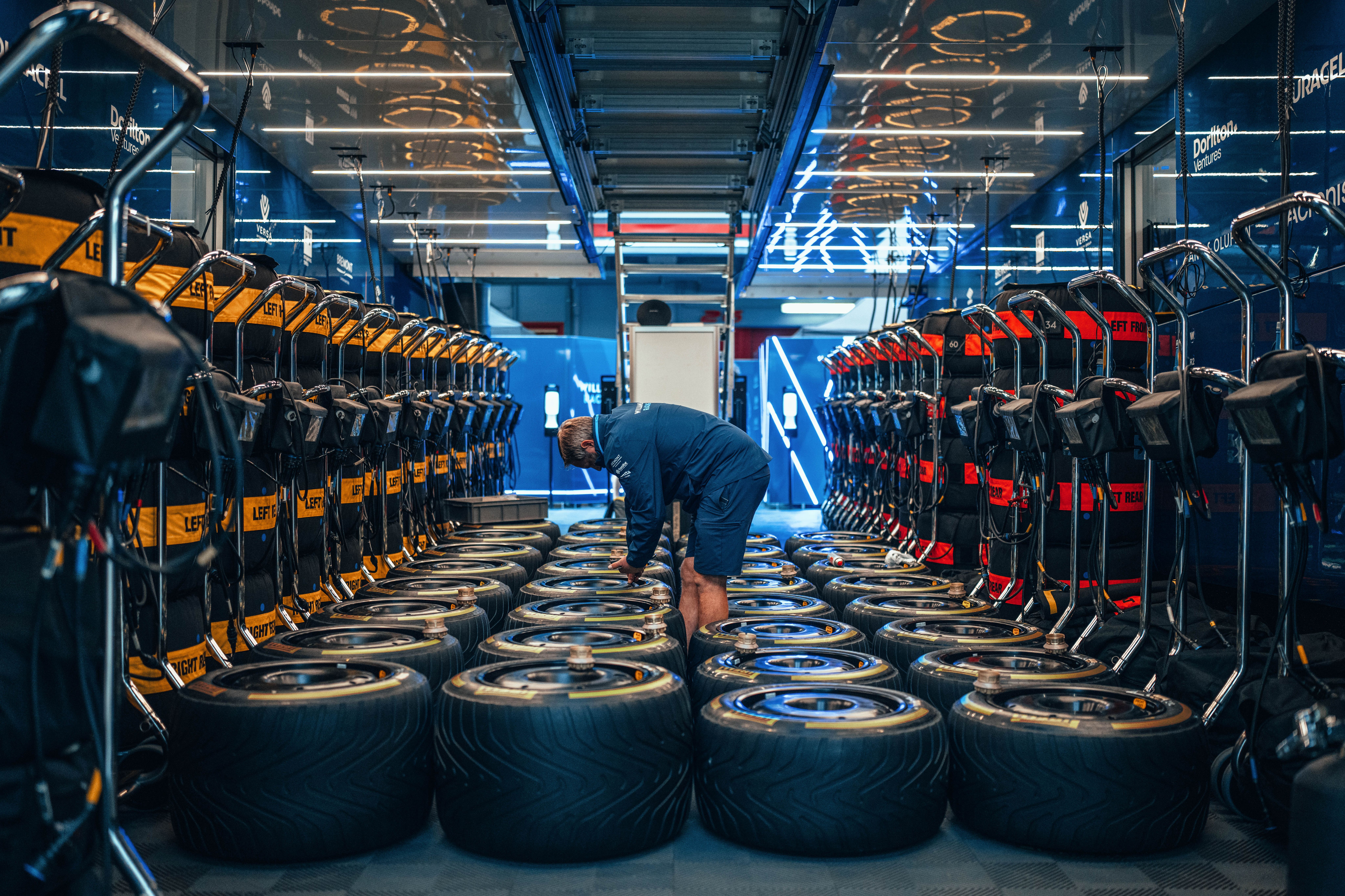 Prepping for the arrival of the Tyre Whisperer
