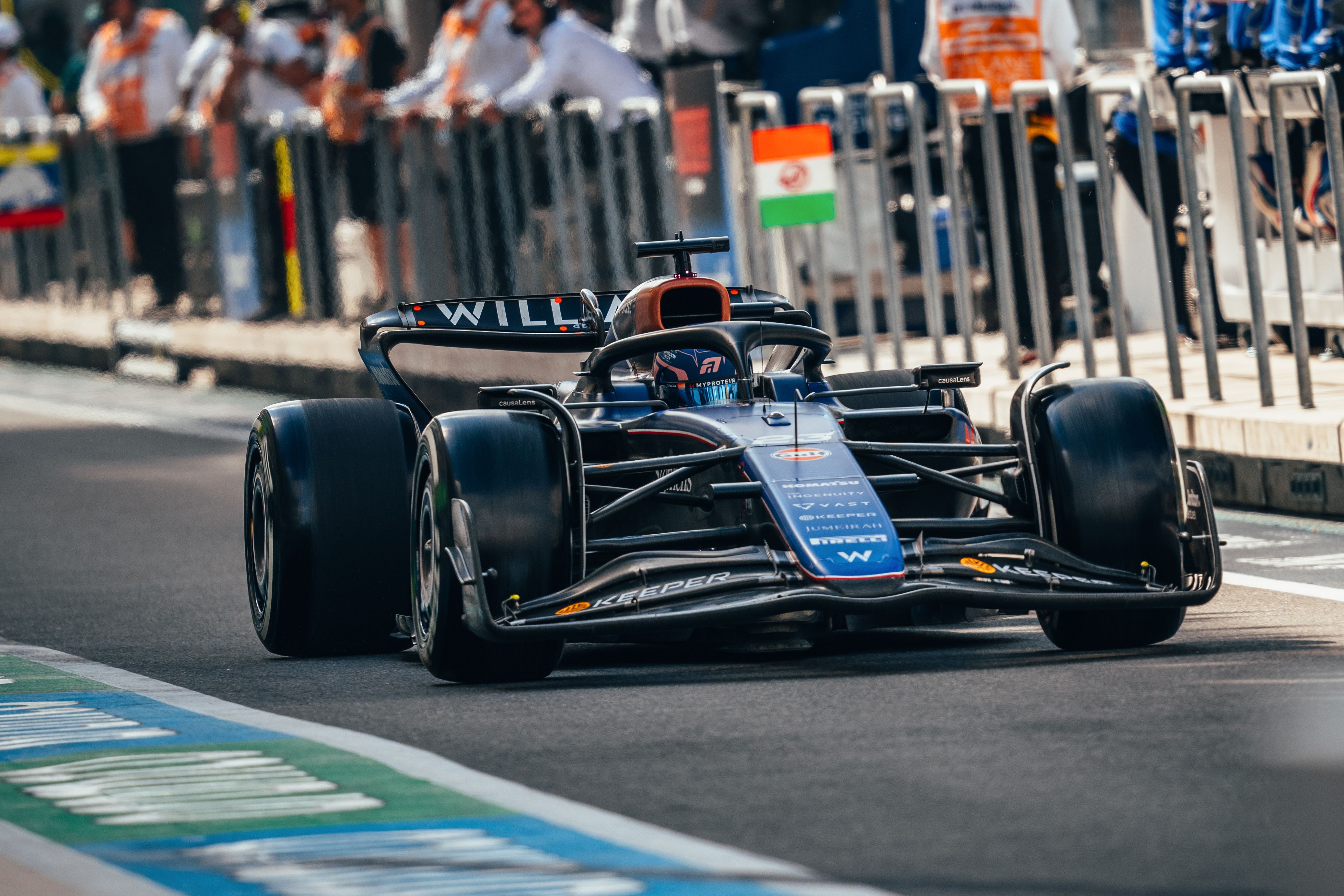 In for some fresh rubber.