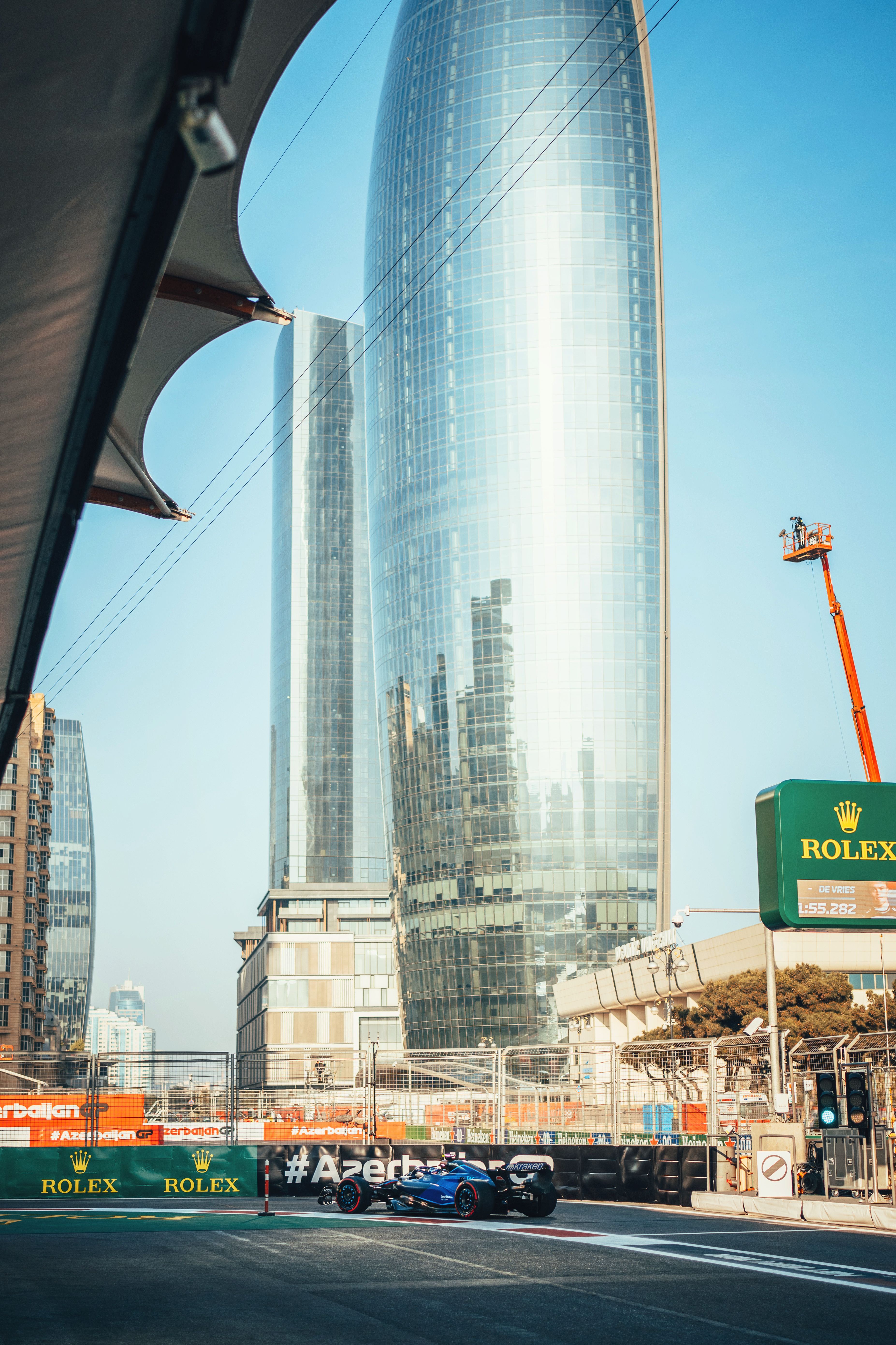 Battling back in Baku.