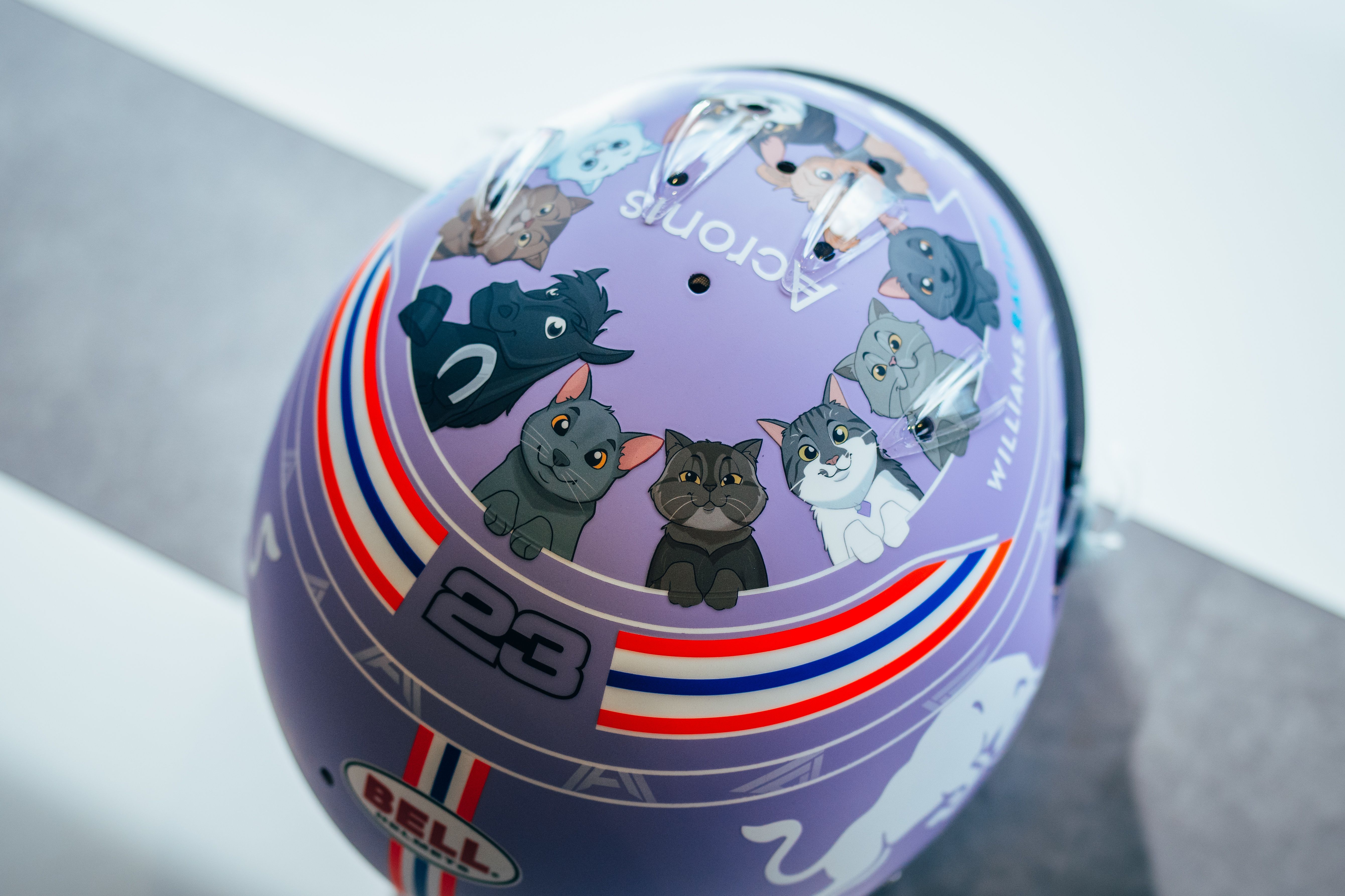 That’s right. Albon Pets are making their F1 debut this weekend!