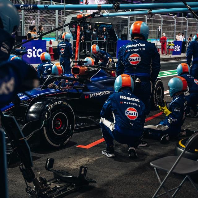A flawless stacked pit stop helped our drivers navigate the Safety Car.