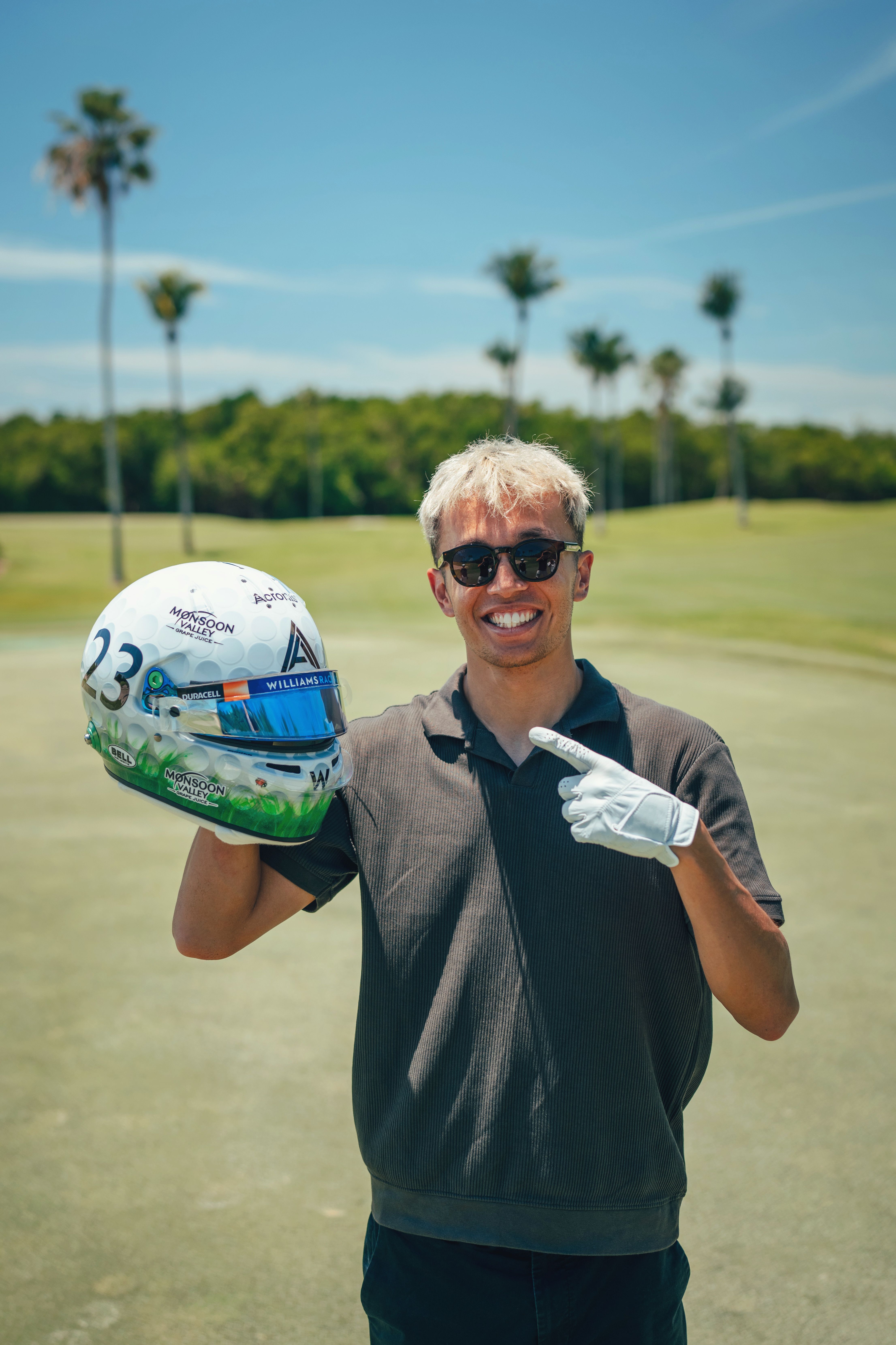 He’s very proud of his creation, as he should be.