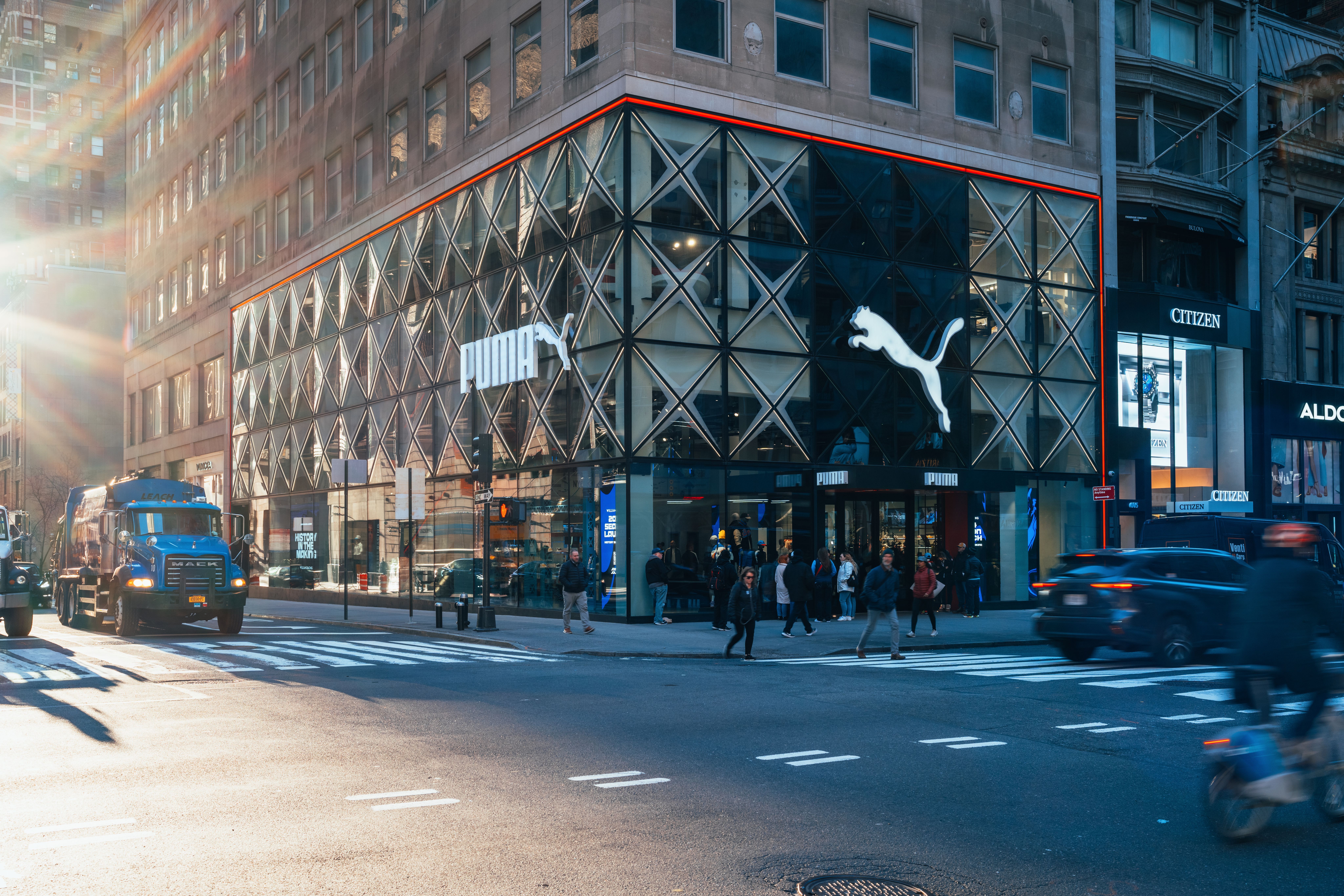 Puma's NYC Flagship.
