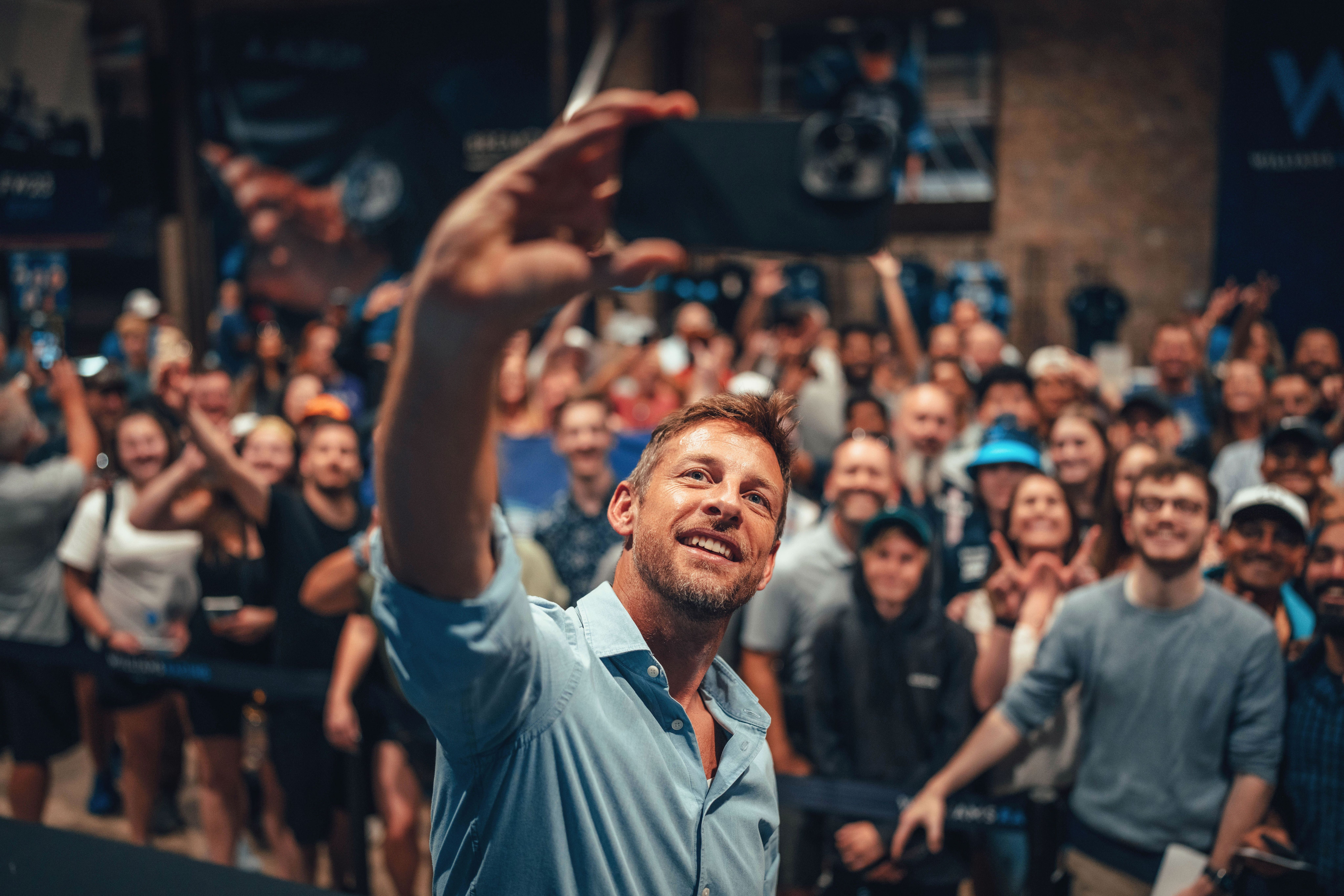 He entertained a huge crowd at our Austin pop-up last season.