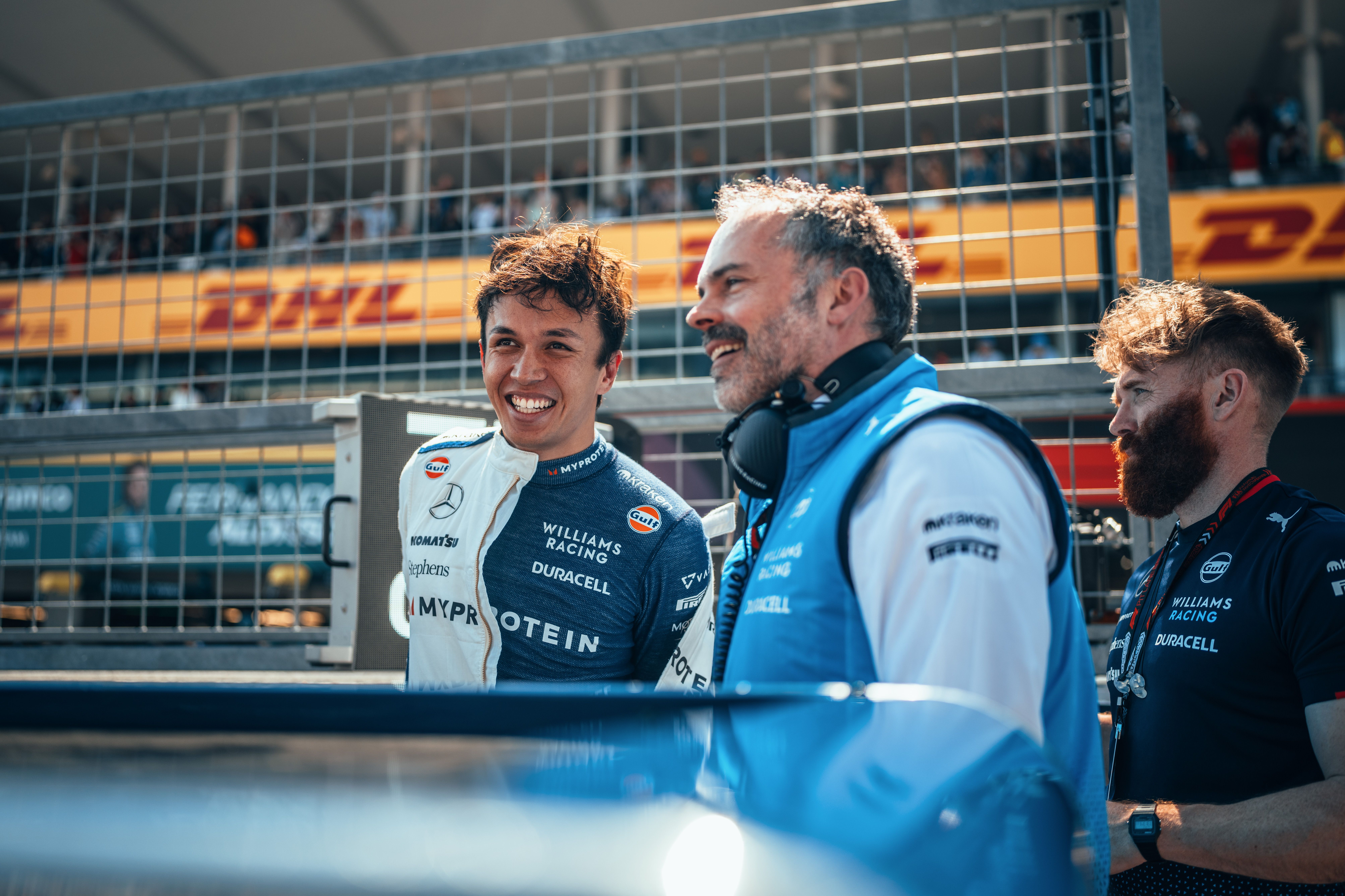 All smiles on the grid