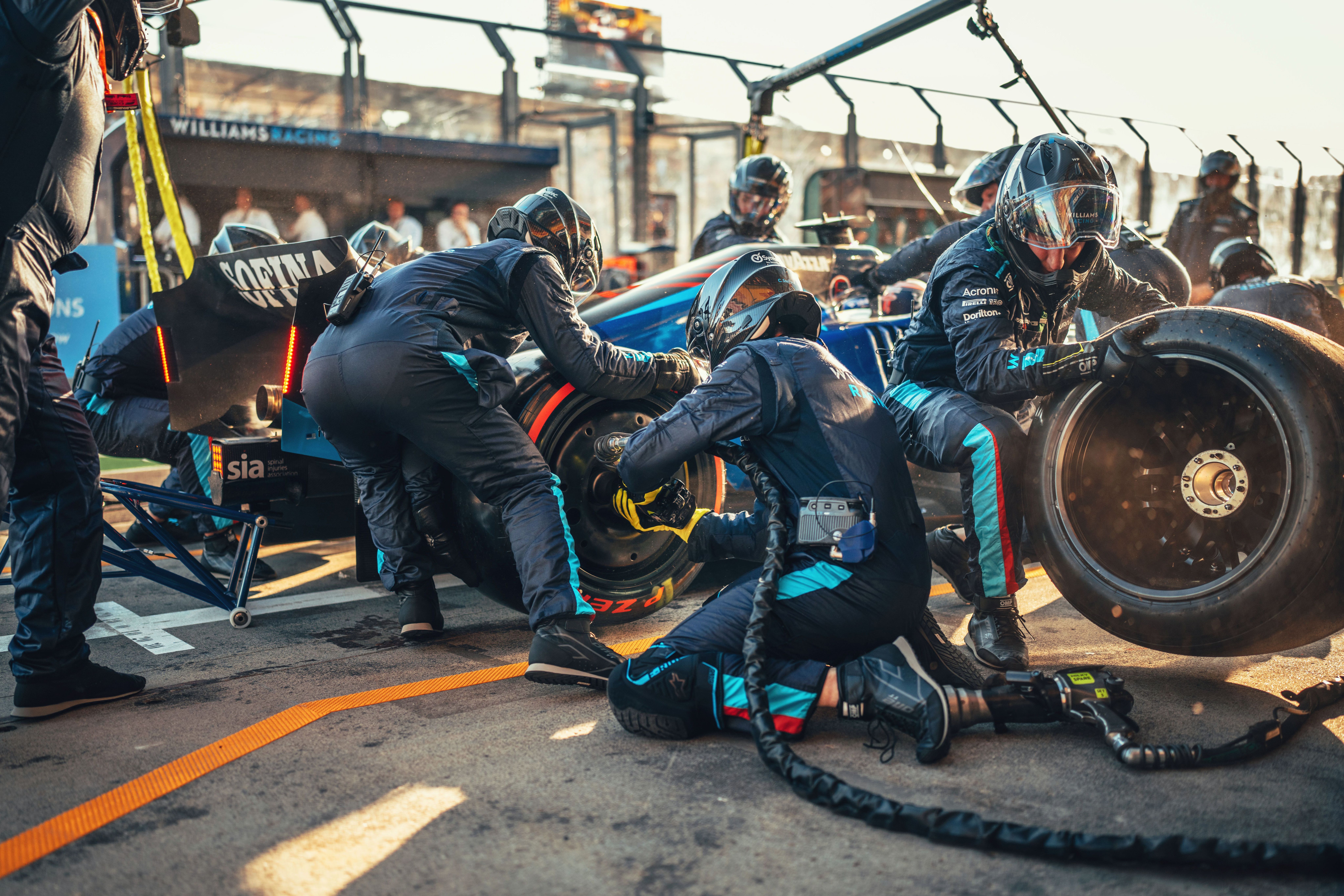 *That* pit stop