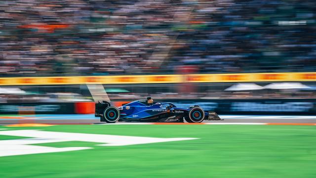 The FW45 in motion; pure poetry
