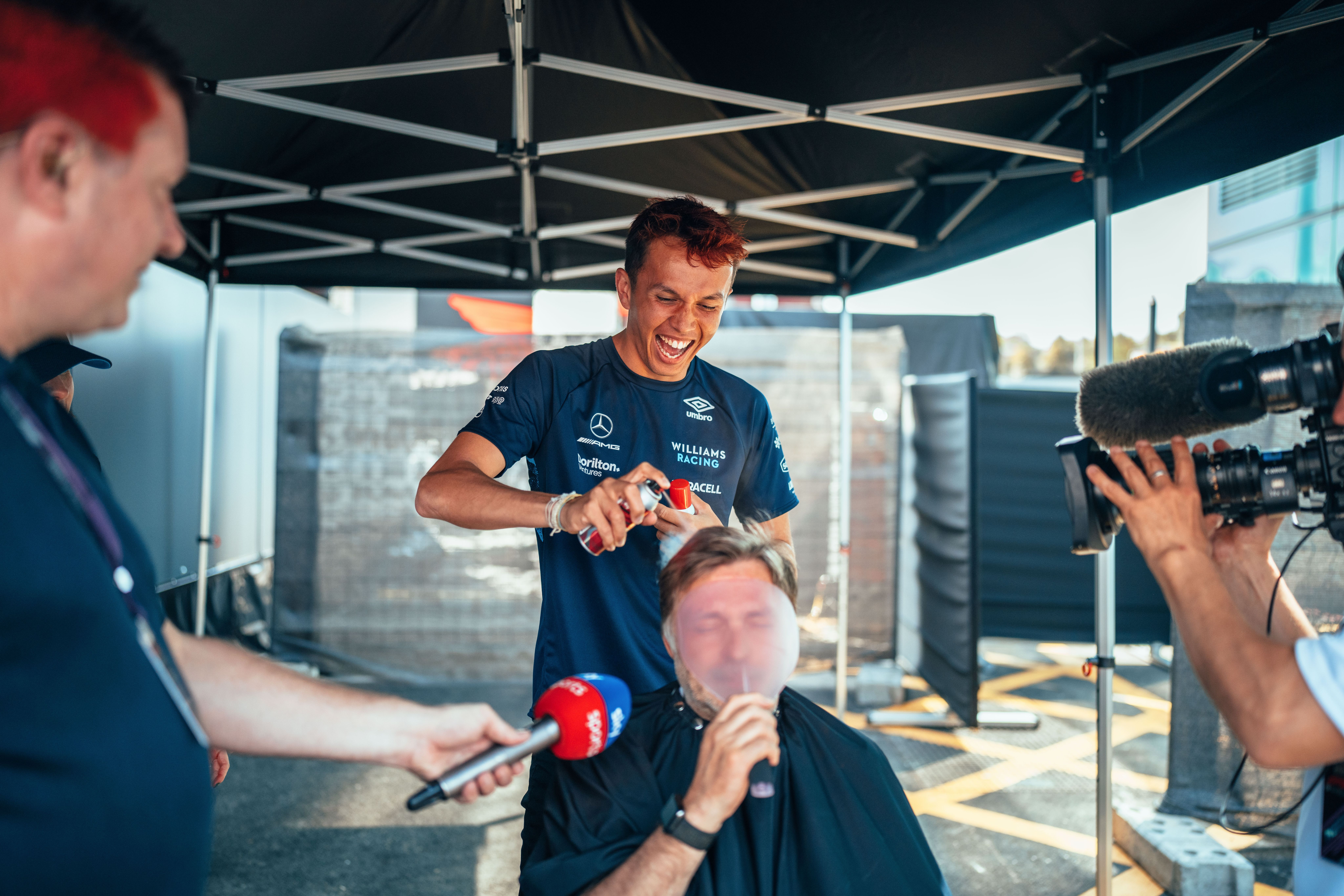 Albono can’t believe his luck