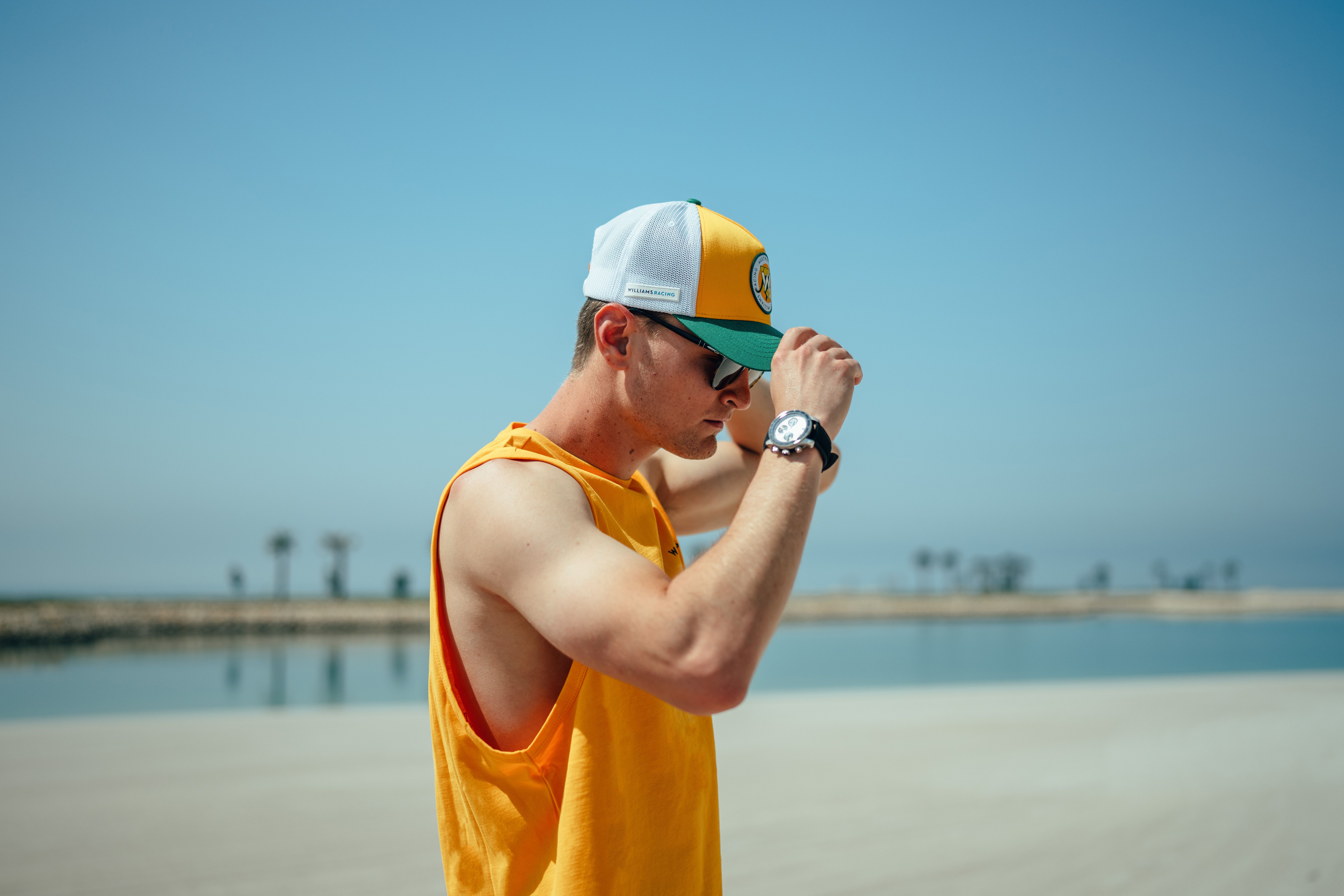 Perfect outfit for St Kilda Beach on race week.